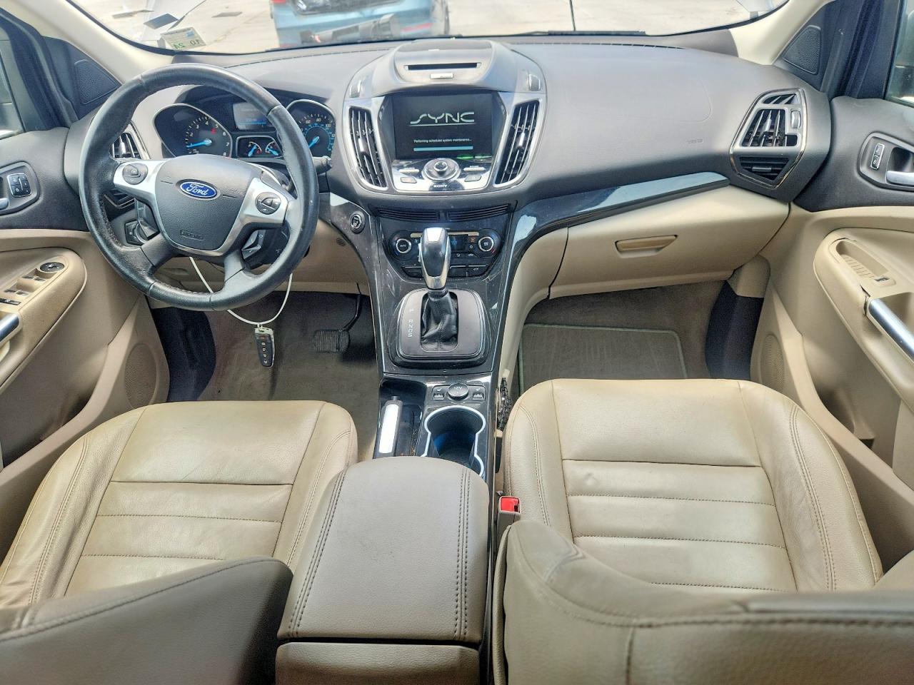 2014 Ford Escape Titanium Gray vin: 1FMCU9J99EUE52589