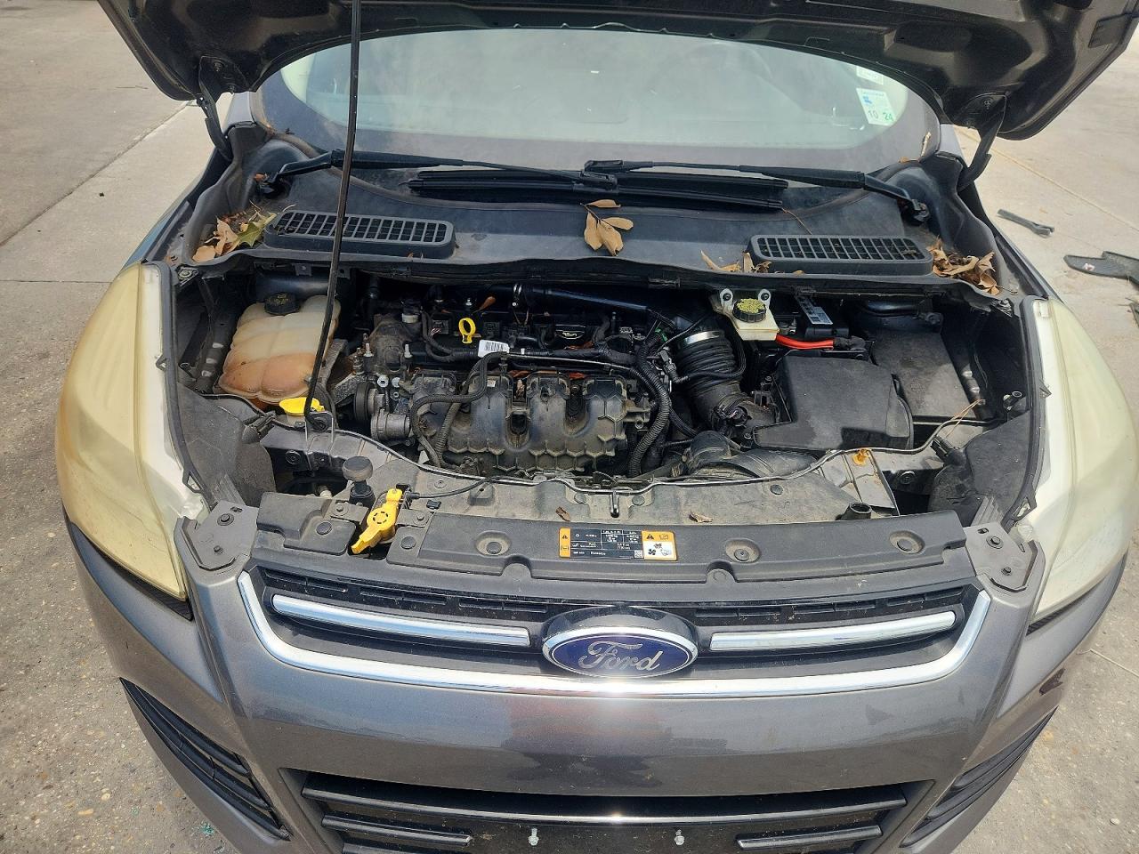 2014 Ford Escape Titanium Gray vin: 1FMCU9J99EUE52589