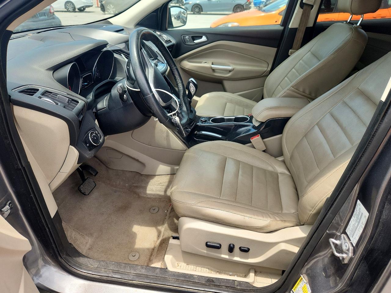 2014 Ford Escape Titanium Gray vin: 1FMCU9J99EUE52589