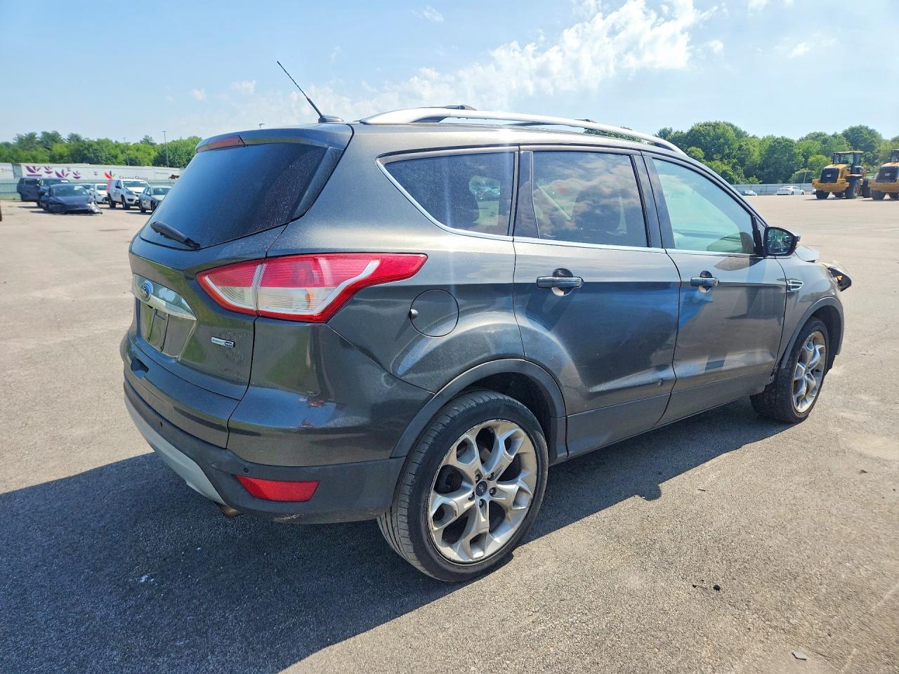 2015 Ford Escape Titanium Gray vin: 1FMCU9J99FUB22601