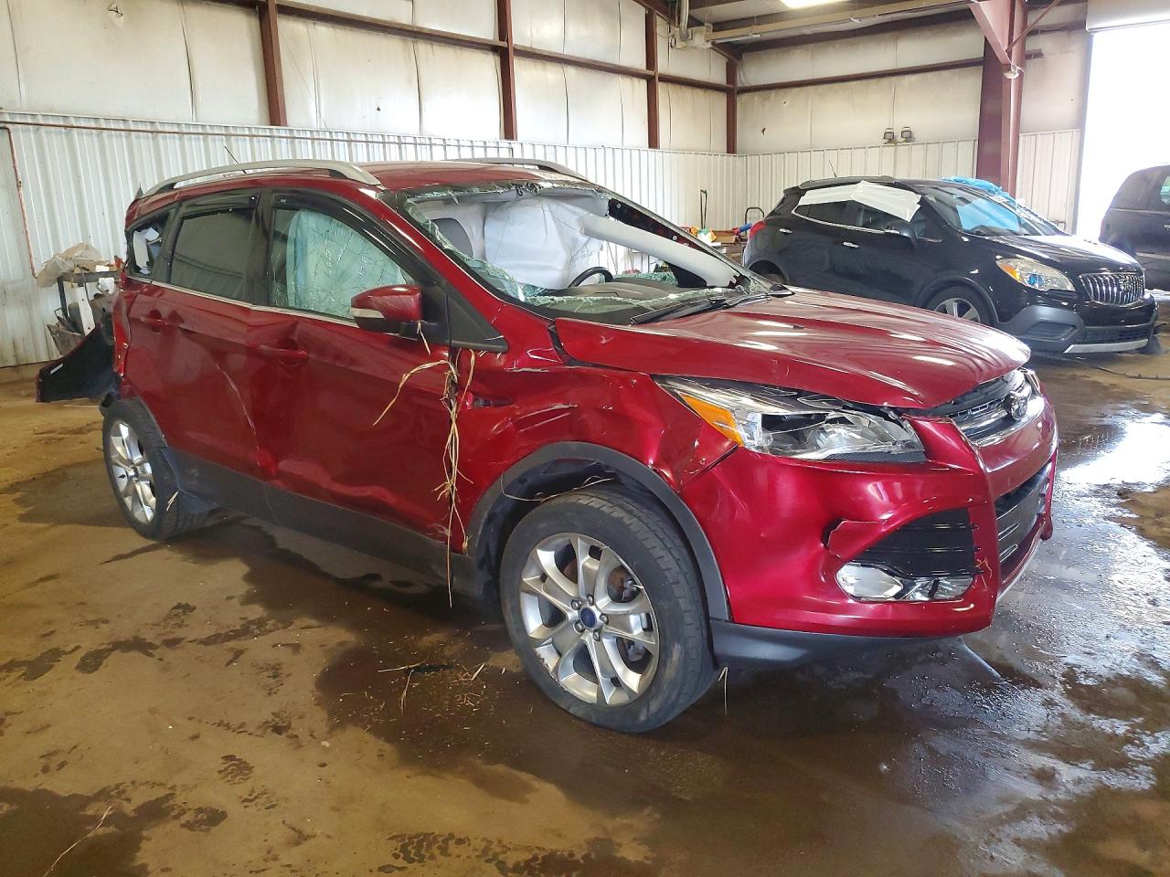 2015 Ford Escape Titanium Бордовый vin: 1FMCU9J99FUB71104