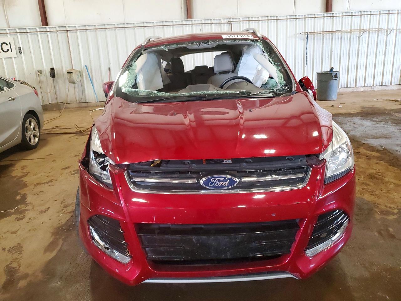 2015 Ford Escape Titanium Бордовый vin: 1FMCU9J99FUB71104
