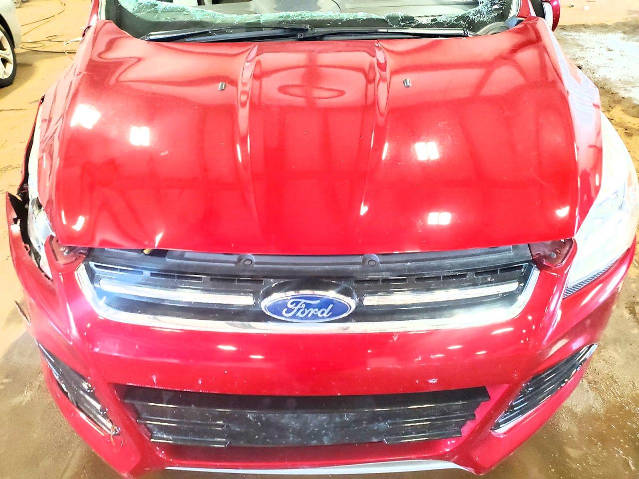 2015 Ford Escape Titanium Бордовый vin: 1FMCU9J99FUB71104