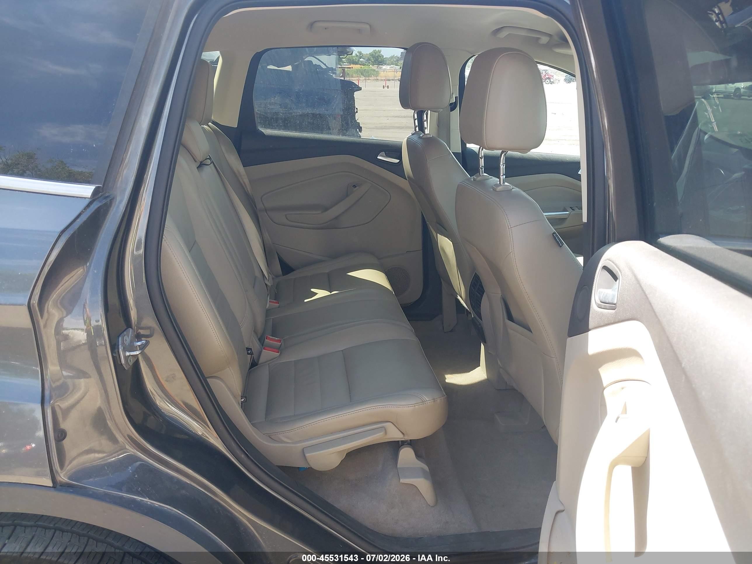 2015 Ford Escape Titanium Gray vin: 1FMCU9J99FUC06594