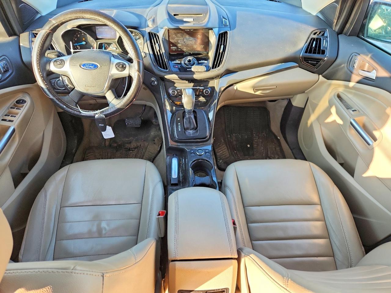 2015 Ford Escape Titanium Brown vin: 1FMCU9J99FUC14551