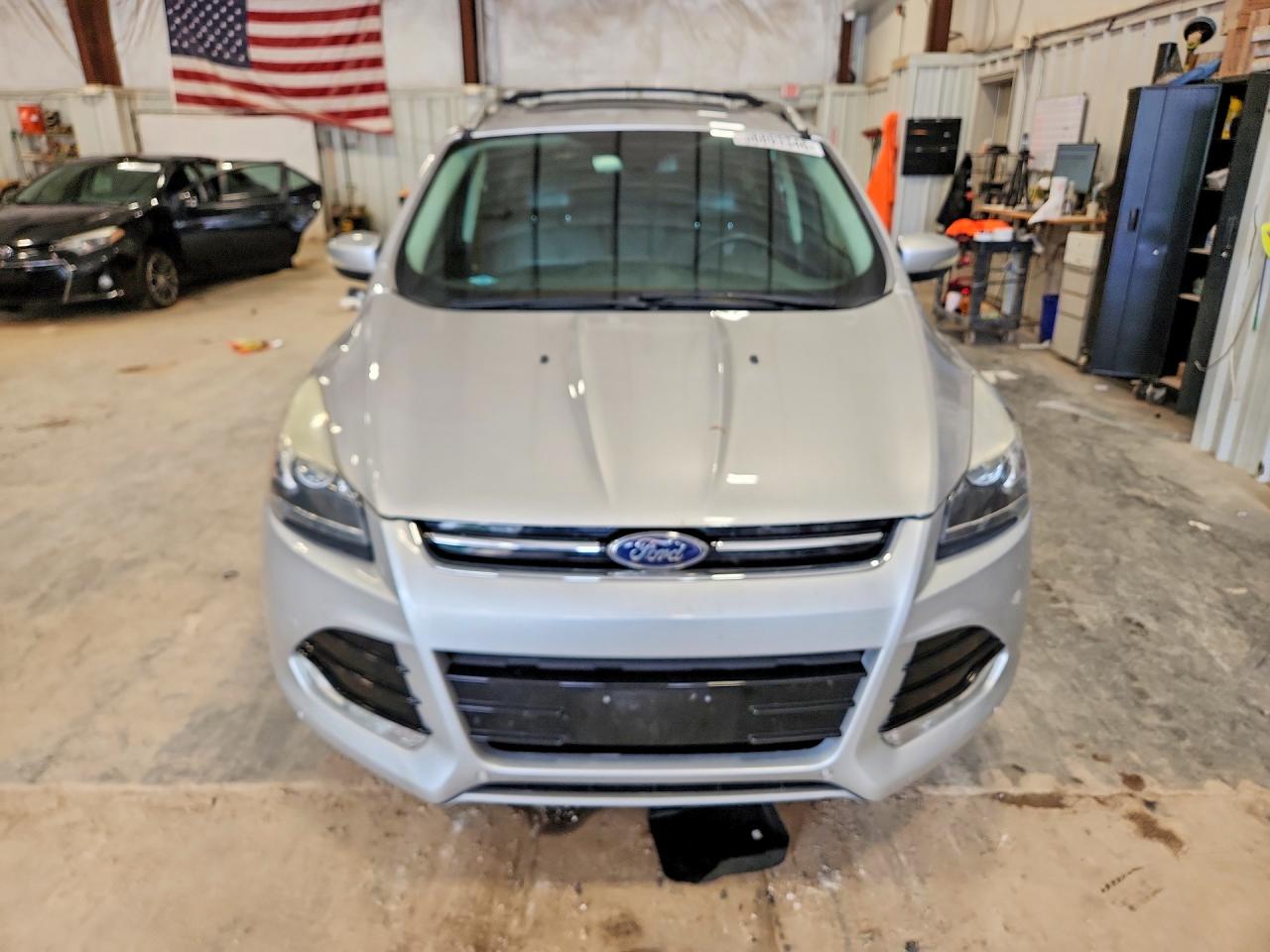 2015 Ford Escape Titanium Silver vin: 1FMCU9J99FUC64351