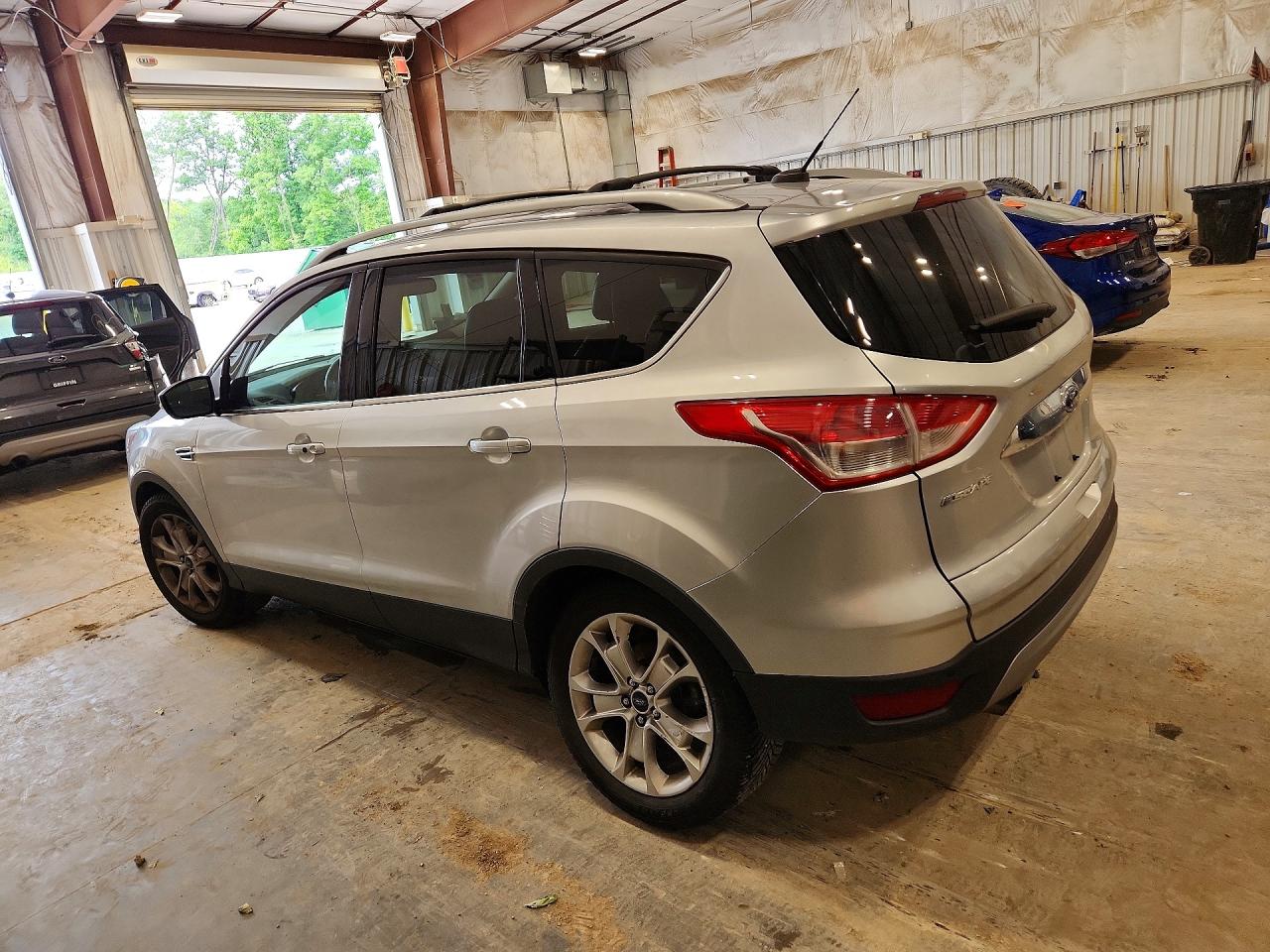 2015 Ford Escape Titanium Silver vin: 1FMCU9J99FUC64351
