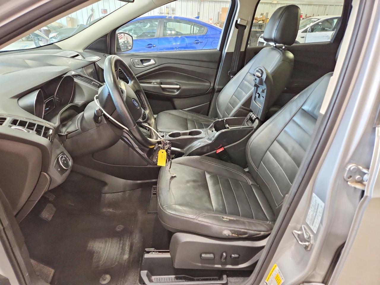 2015 Ford Escape Titanium Silver vin: 1FMCU9J99FUC64351