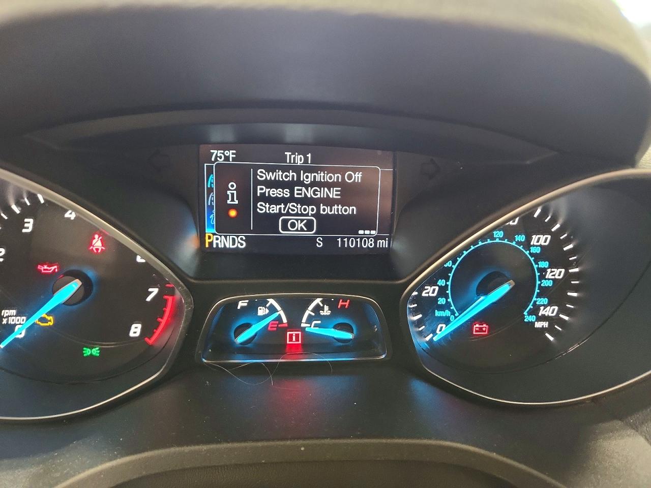 2015 Ford Escape Titanium Silver vin: 1FMCU9J99FUC64351