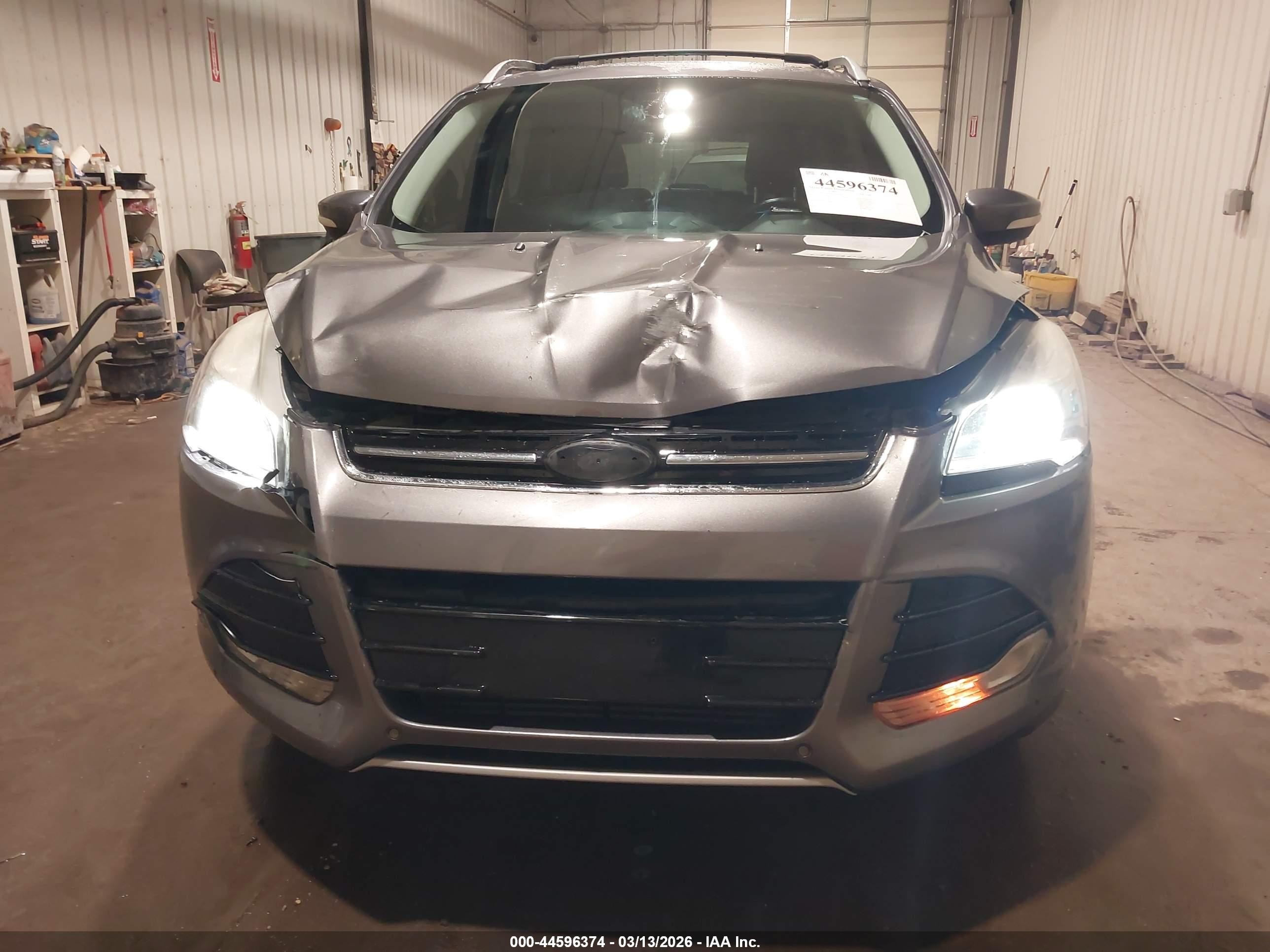 2013 Ford Escape Titanium Gray vin: 1FMCU9J9XDUA72109