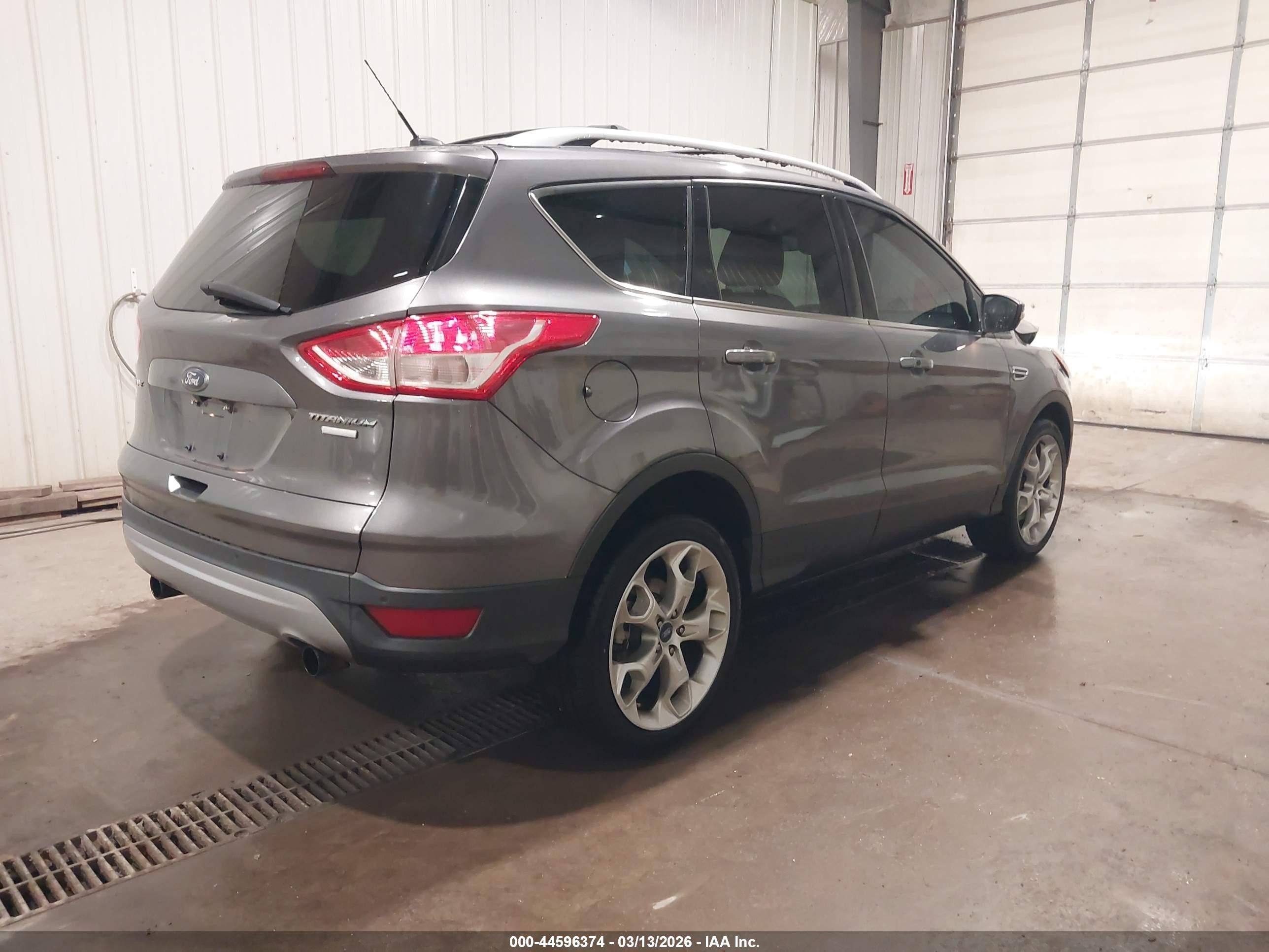 2013 Ford Escape Titanium Gray vin: 1FMCU9J9XDUA72109
