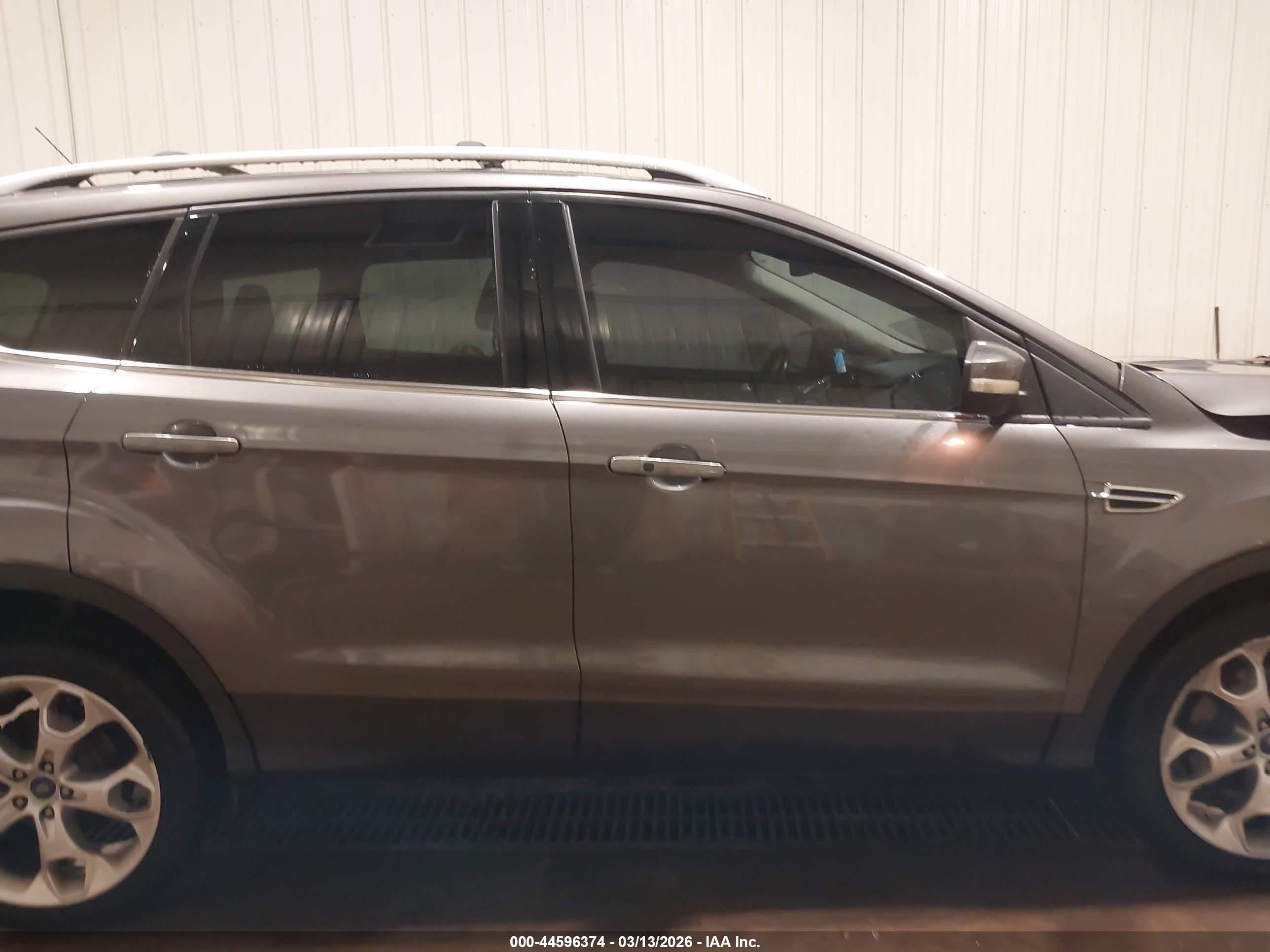 2013 Ford Escape Titanium Gray vin: 1FMCU9J9XDUA72109