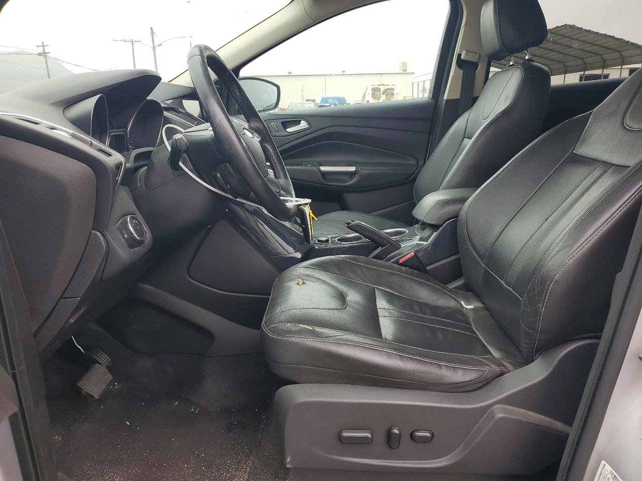 2013 Ford Escape Titanium Silver vin: 1FMCU9J9XDUC62511
