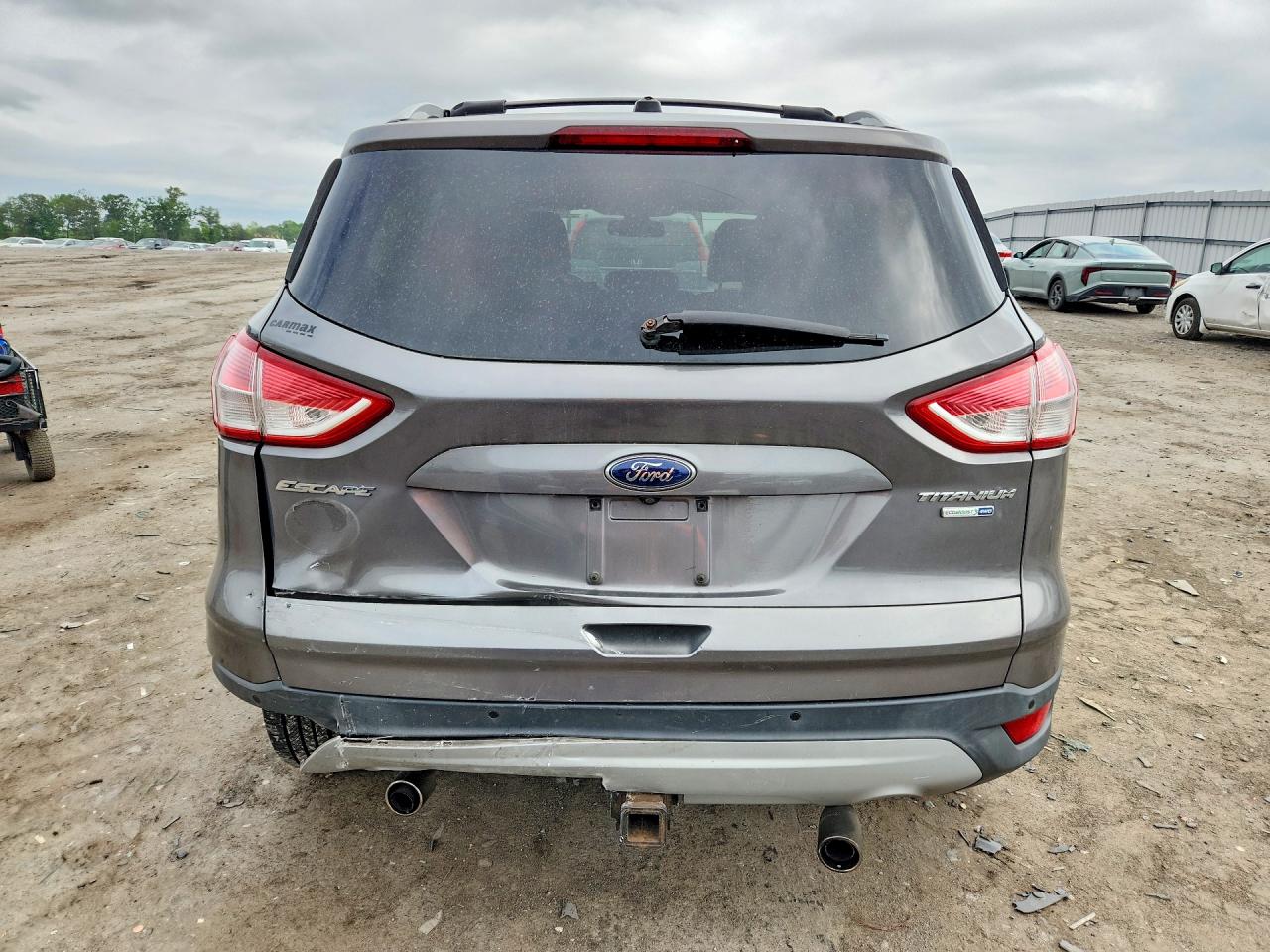 2013 Ford Escape Titanium Gray vin: 1FMCU9J9XDUC66624
