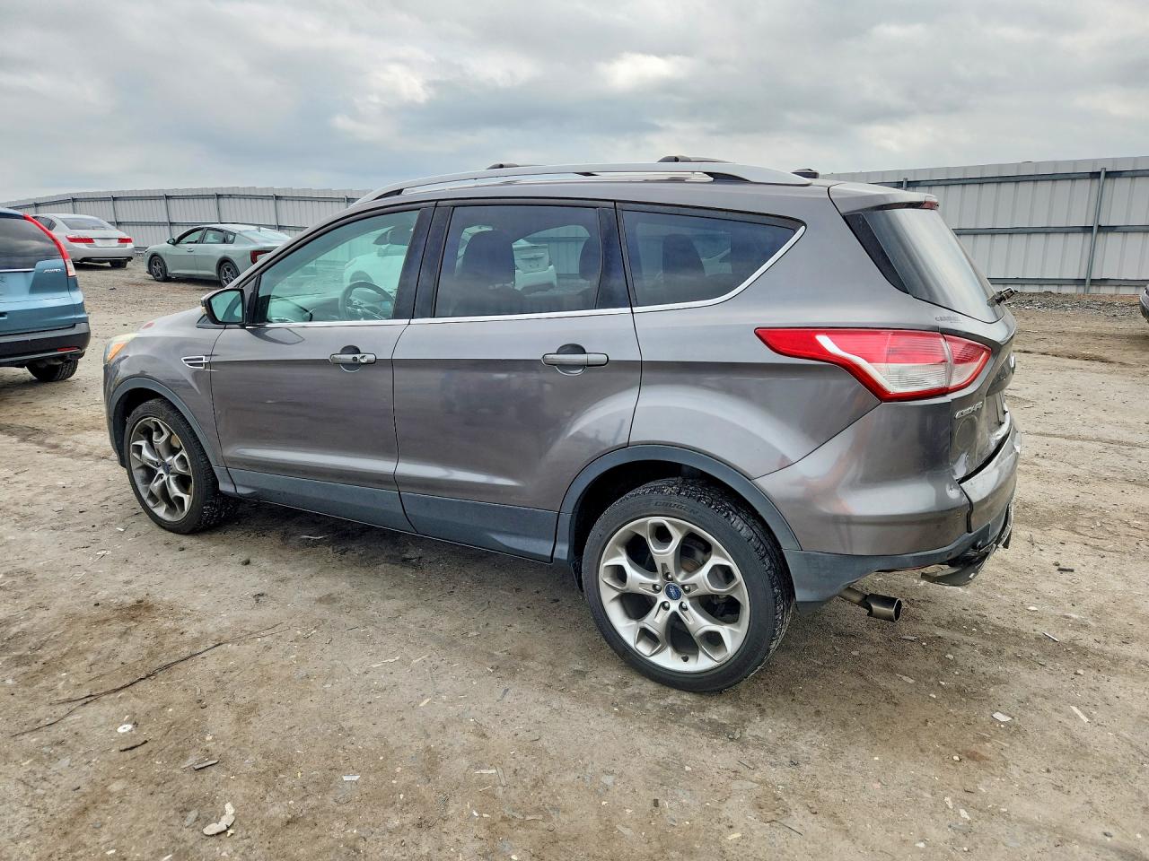 2013 Ford Escape Titanium Gray vin: 1FMCU9J9XDUC66624