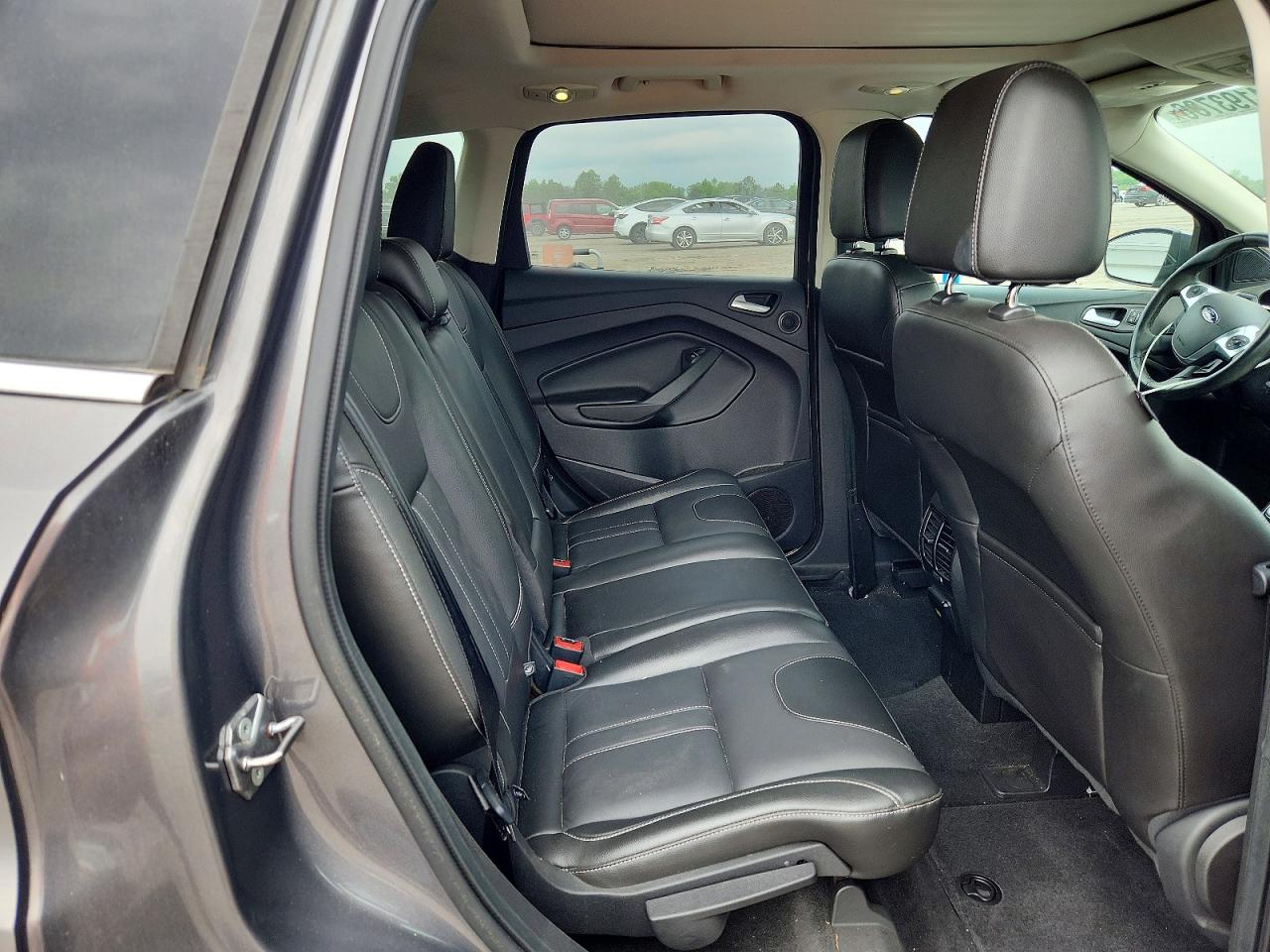 2013 Ford Escape Titanium Gray vin: 1FMCU9J9XDUC66624