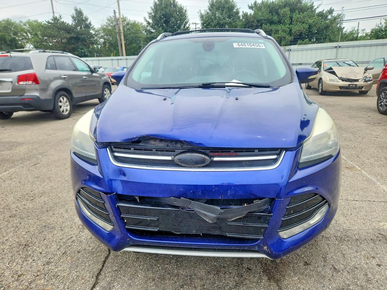 2013 Ford Escape Titanium Blue vin: 1FMCU9J9XDUD91557