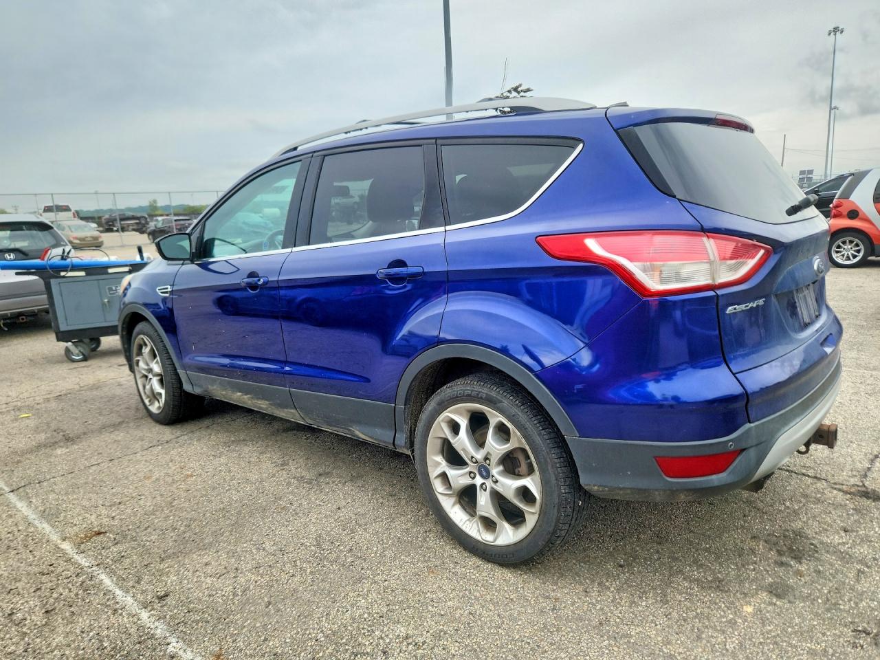 2013 Ford Escape Titanium Blue vin: 1FMCU9J9XDUD91557
