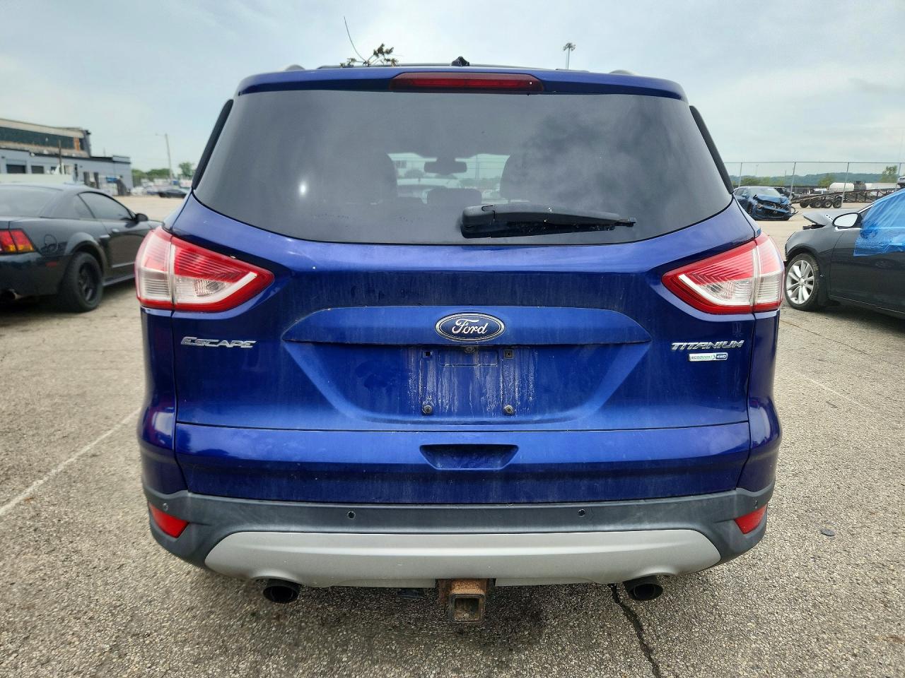 2013 Ford Escape Titanium Blue vin: 1FMCU9J9XDUD91557