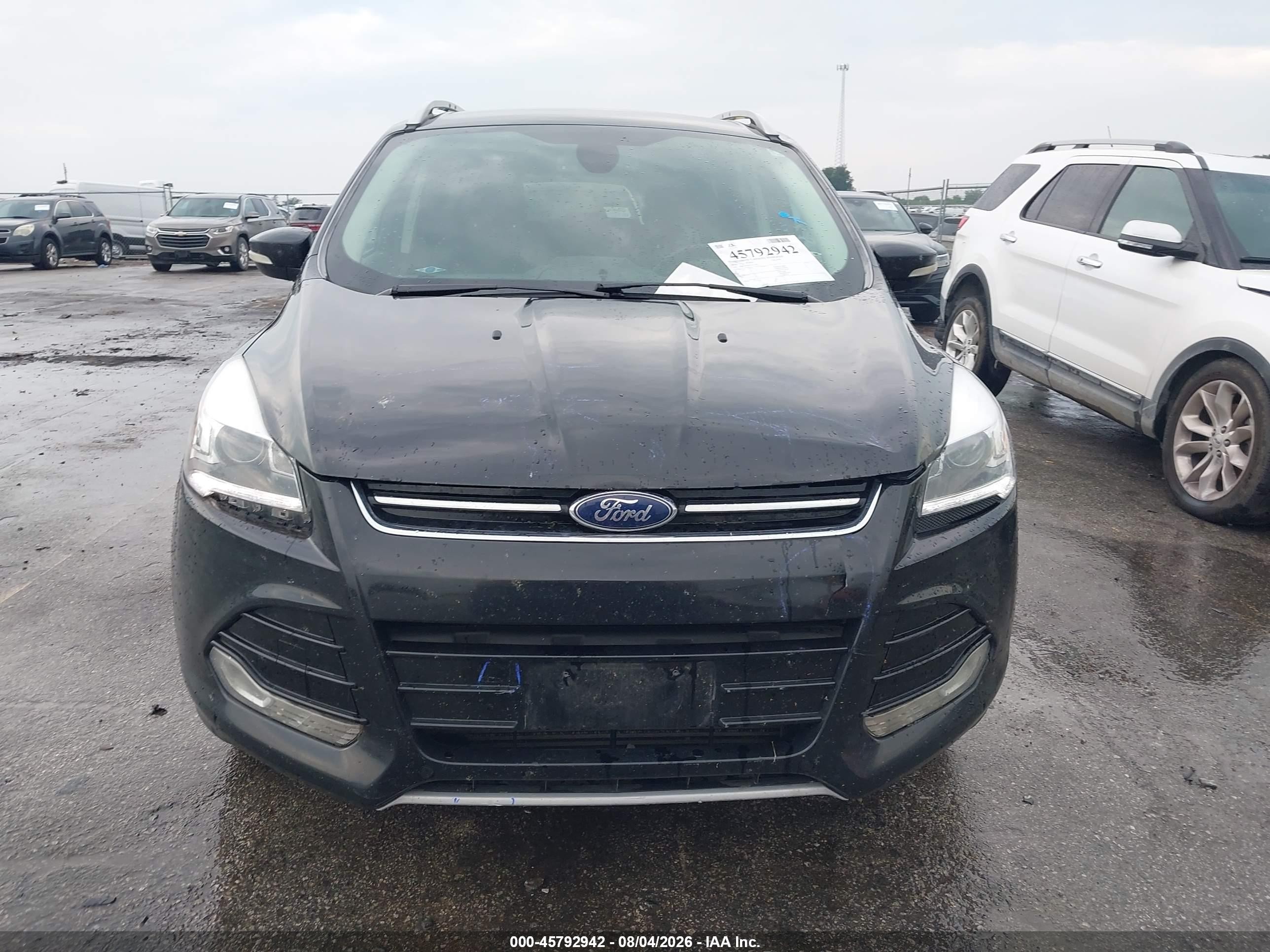 2014 Ford Escape Titanium Black vin: 1FMCU9J9XEUA13367