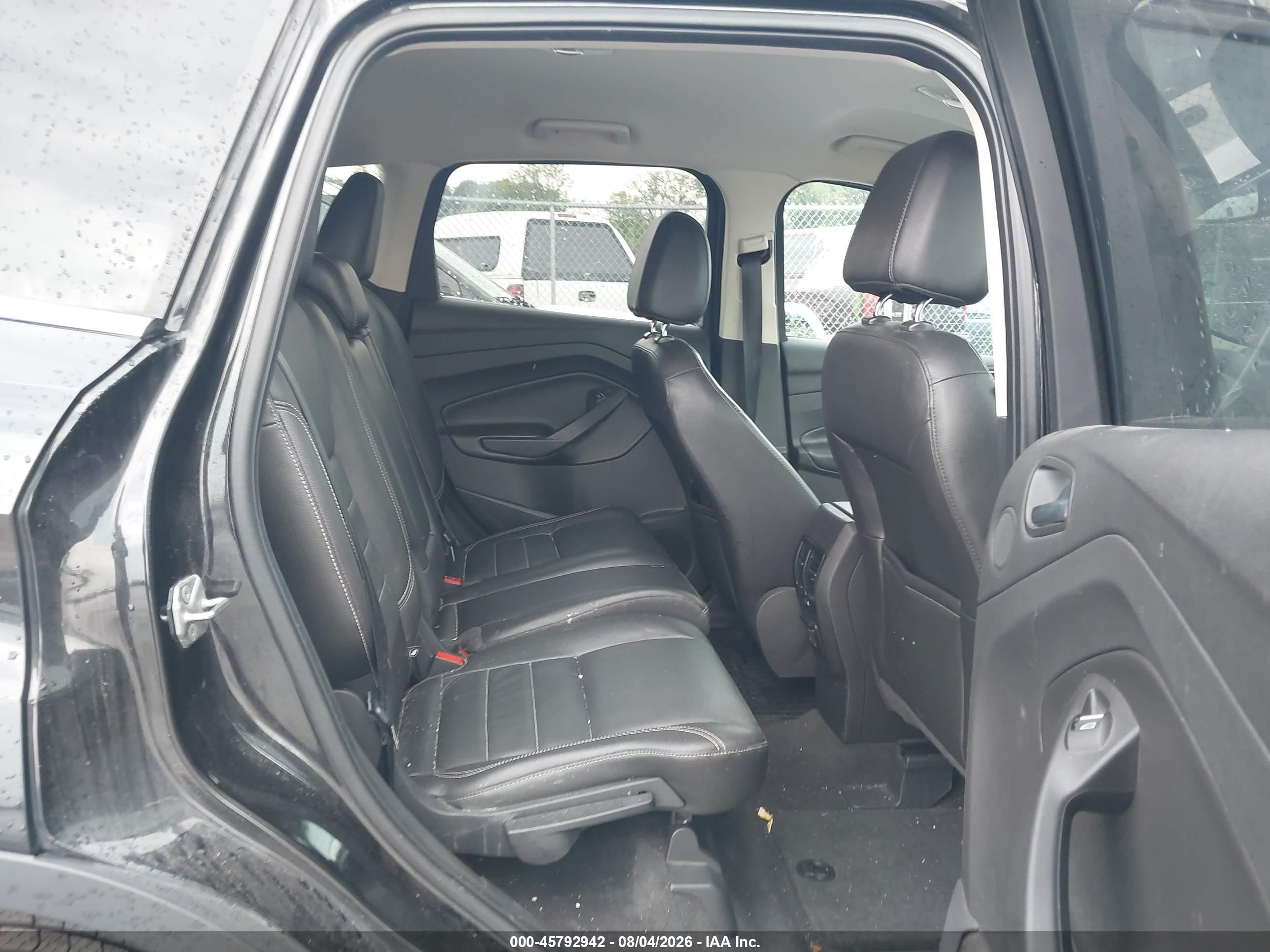 2014 Ford Escape Titanium Black vin: 1FMCU9J9XEUA13367