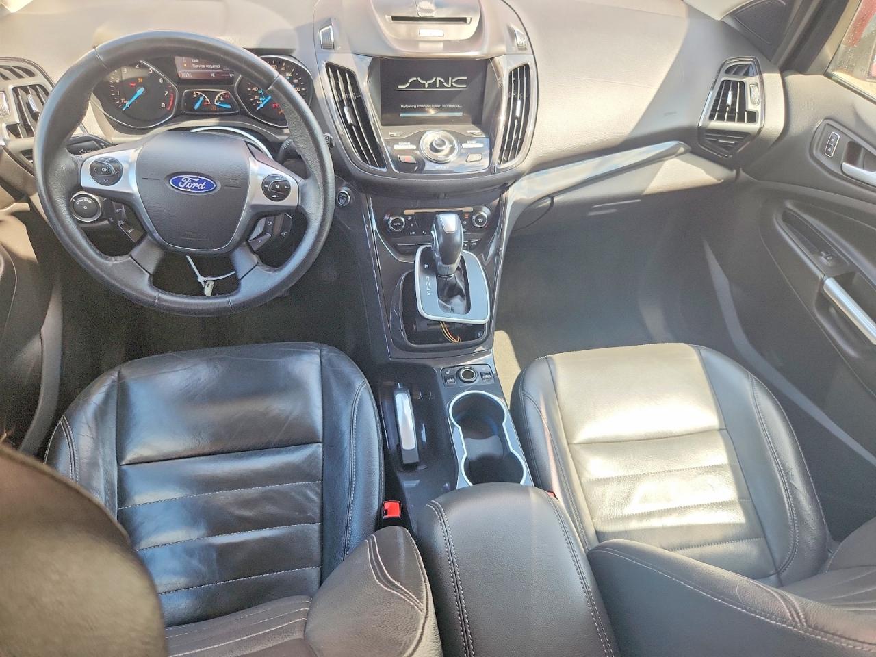 2014 Ford Escape Titanium Красный vin: 1FMCU9J9XEUA16592