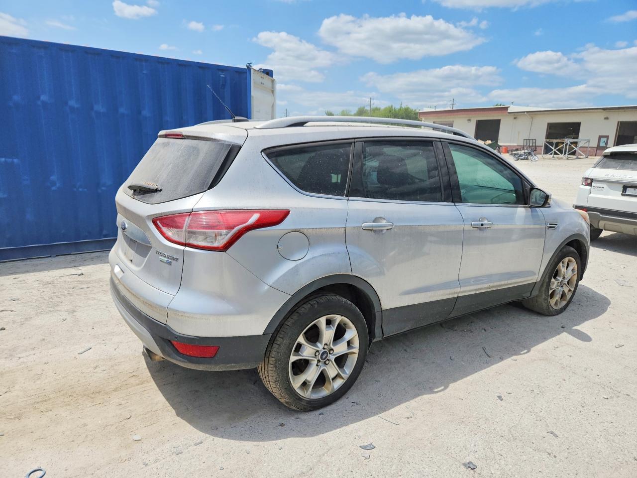 2014 Ford Escape Titanium Silver vin: 1FMCU9J9XEUA36860