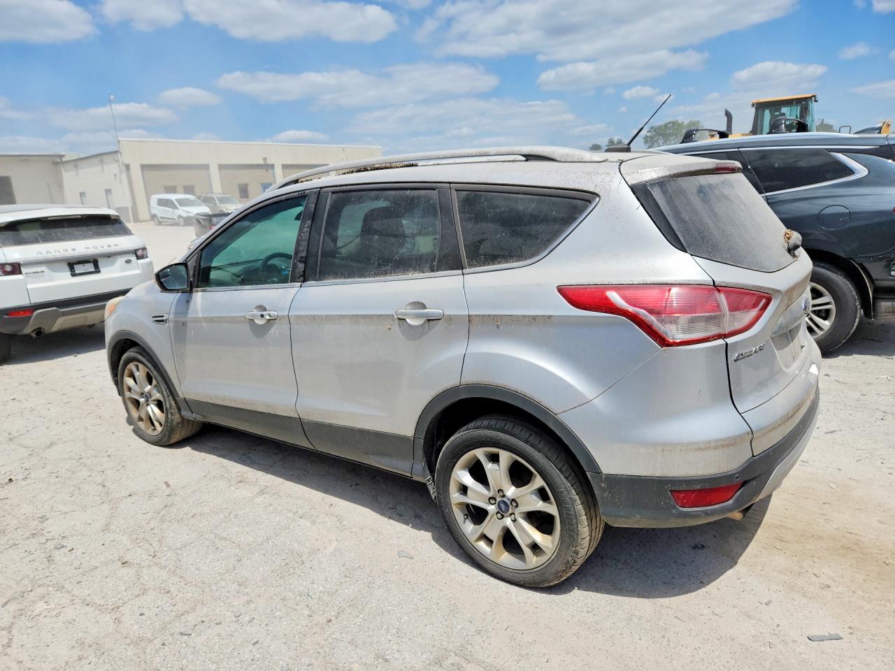 2014 Ford Escape Titanium Silver vin: 1FMCU9J9XEUA36860