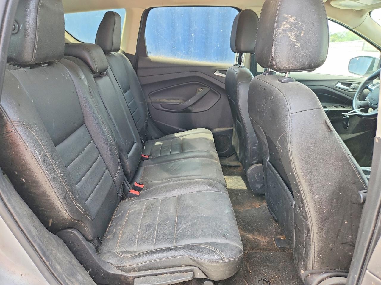 2014 Ford Escape Titanium Silver vin: 1FMCU9J9XEUA36860
