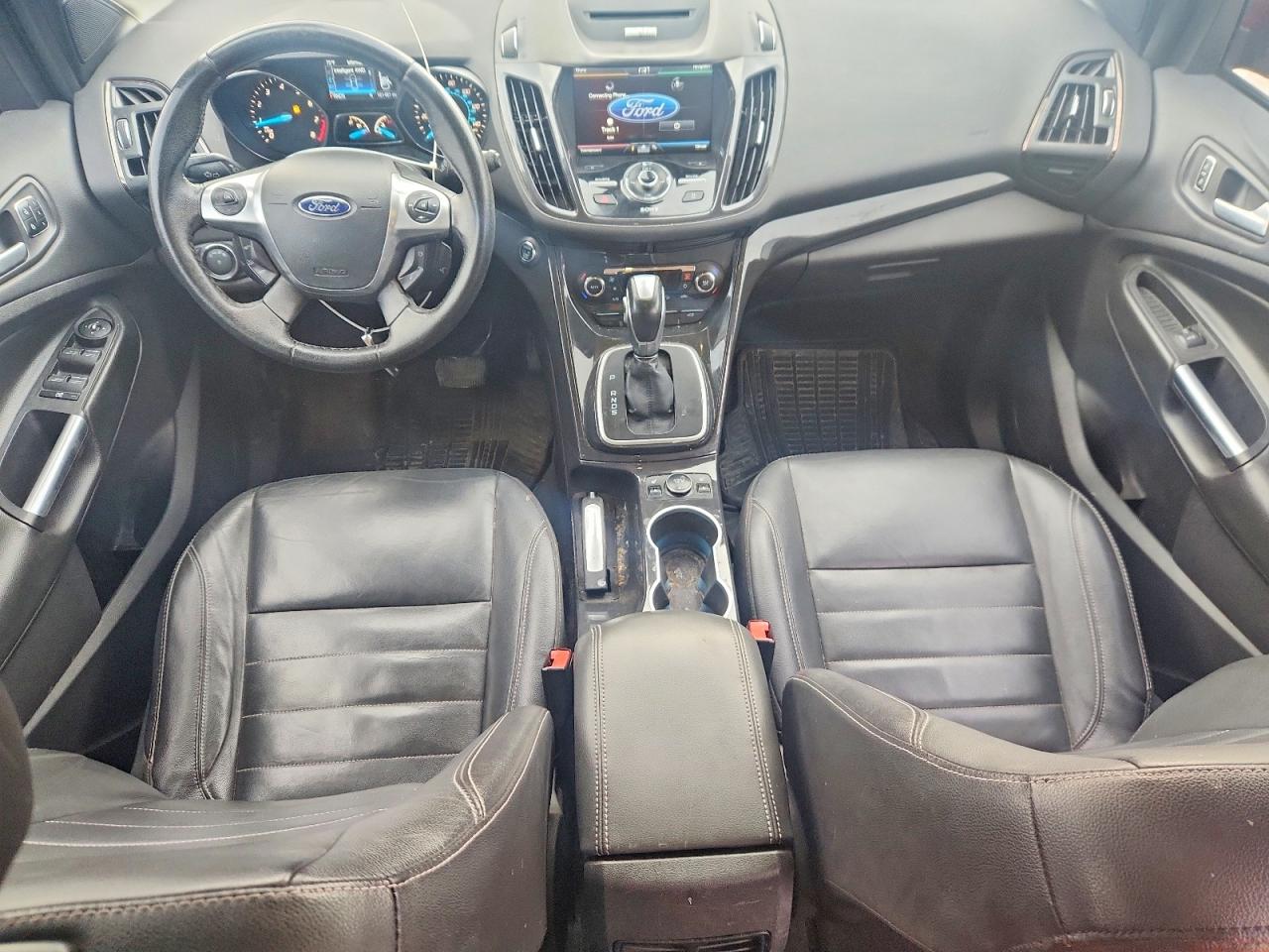 2014 Ford Escape Titanium Burgundy vin: 1FMCU9J9XEUA53111
