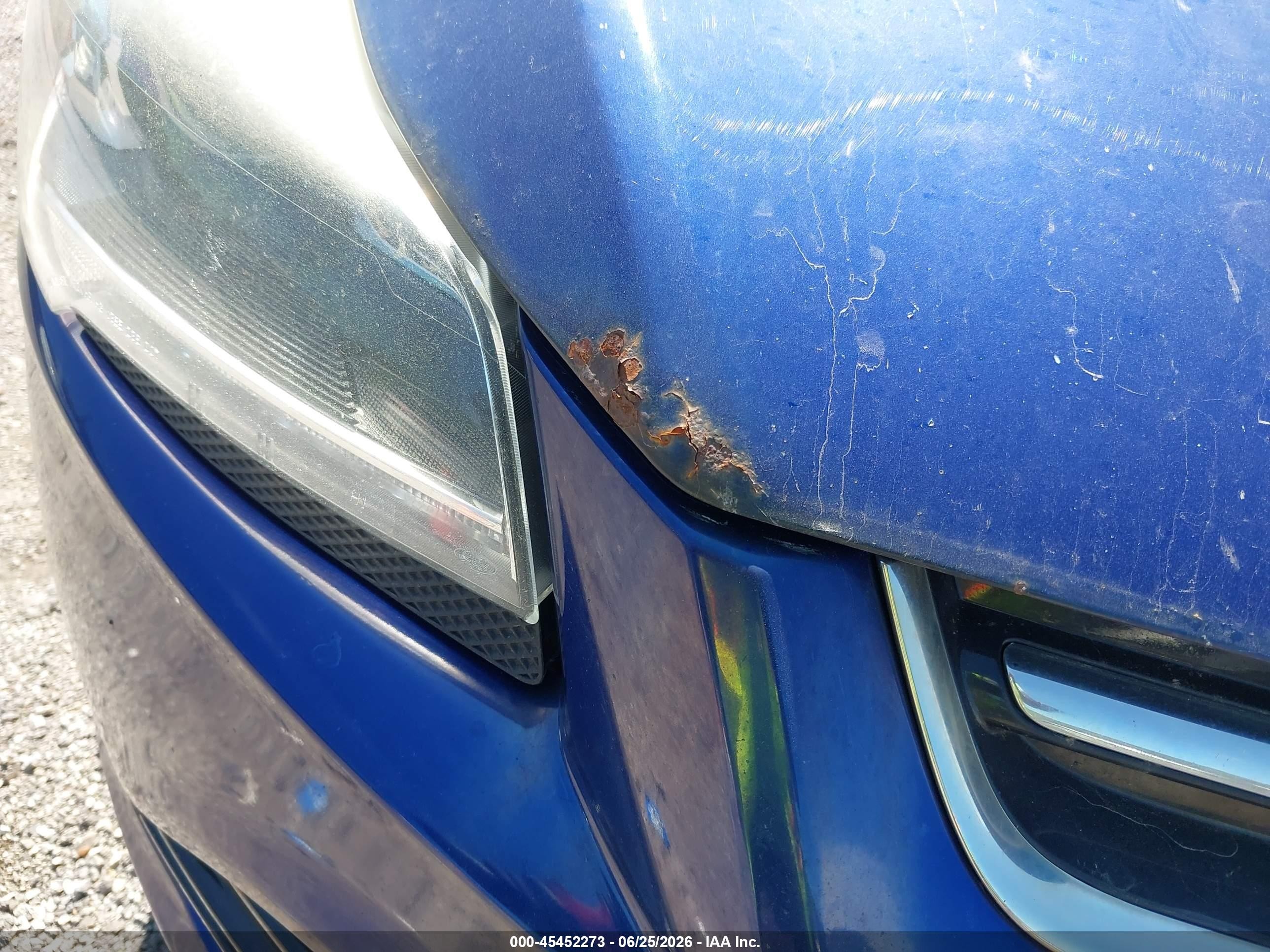 2014 Ford Escape Titanium Blue vin: 1FMCU9J9XEUA84598