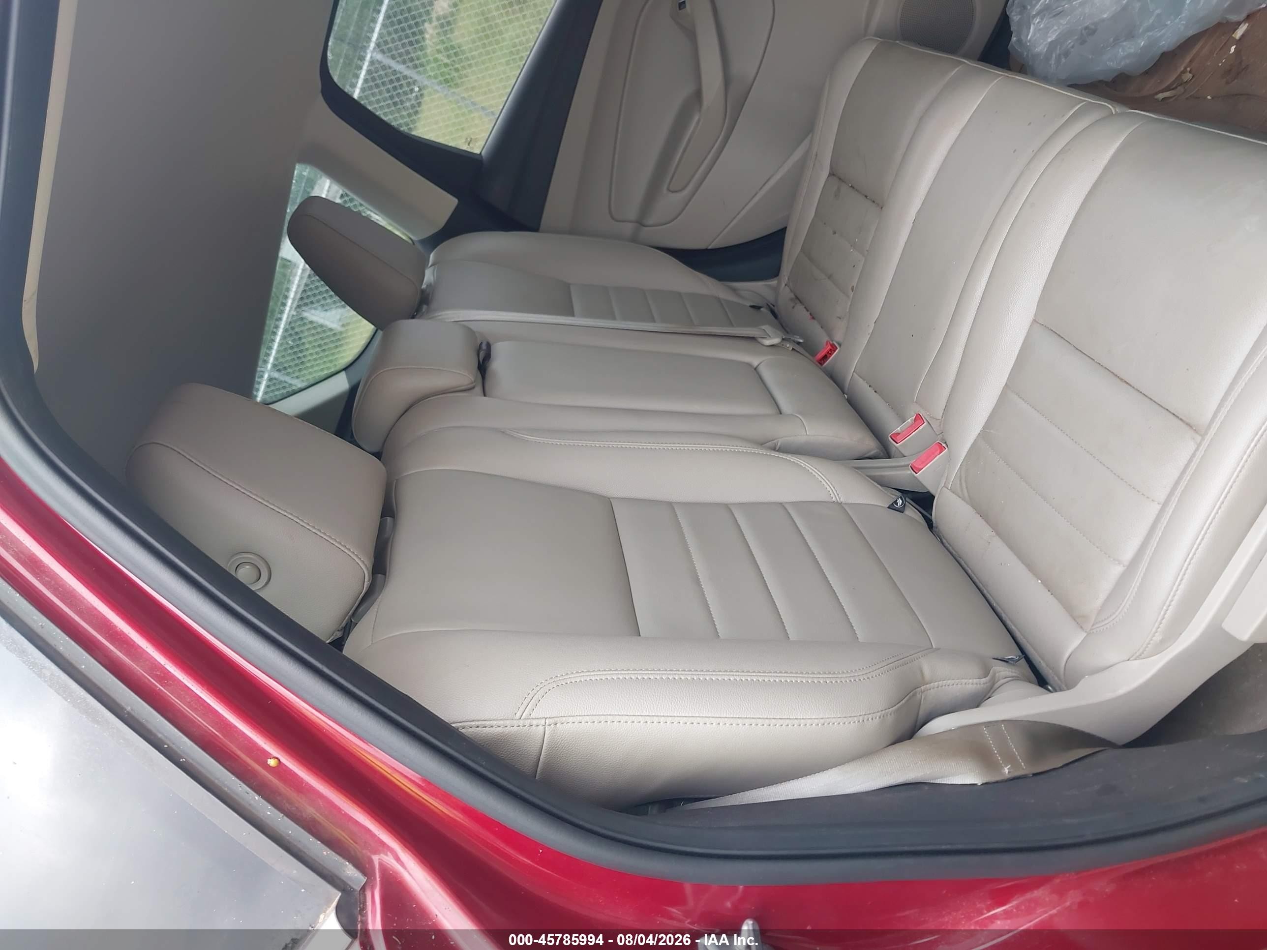 2014 Ford Escape Titanium Red vin: 1FMCU9J9XEUB25909