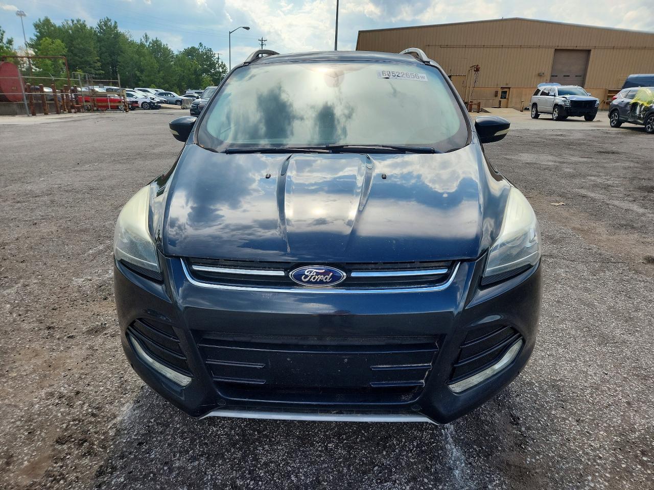 2014 Ford Escape Titanium Black vin: 1FMCU9J9XEUB52740