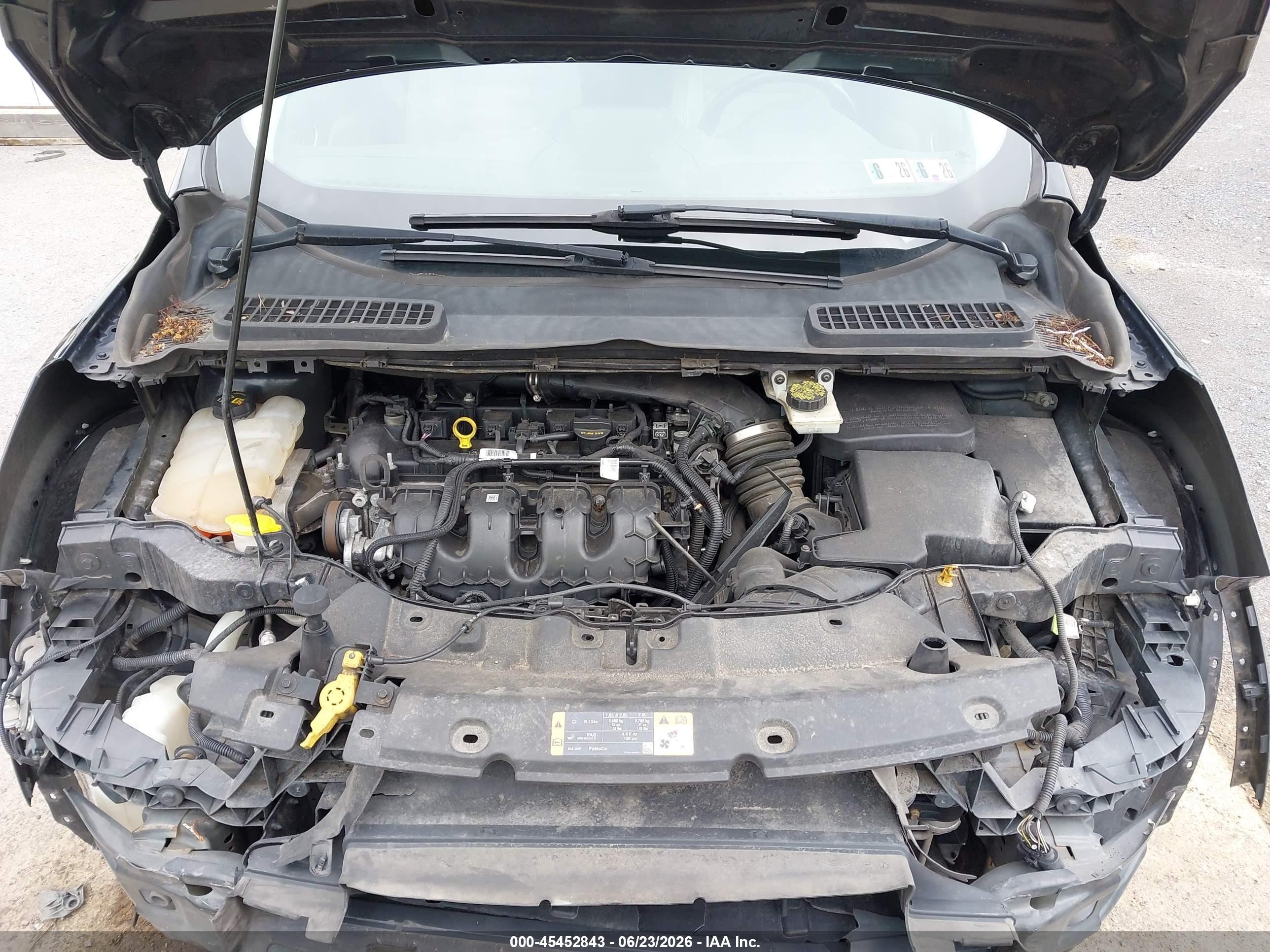 2014 Ford Escape Titanium Black vin: 1FMCU9J9XEUC34130