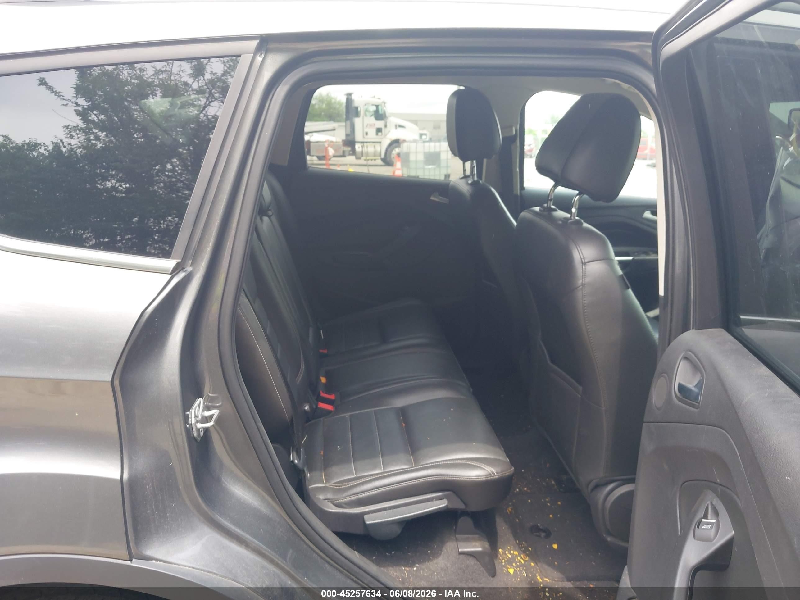 2014 Ford Escape Titanium Black vin: 1FMCU9J9XEUD07528