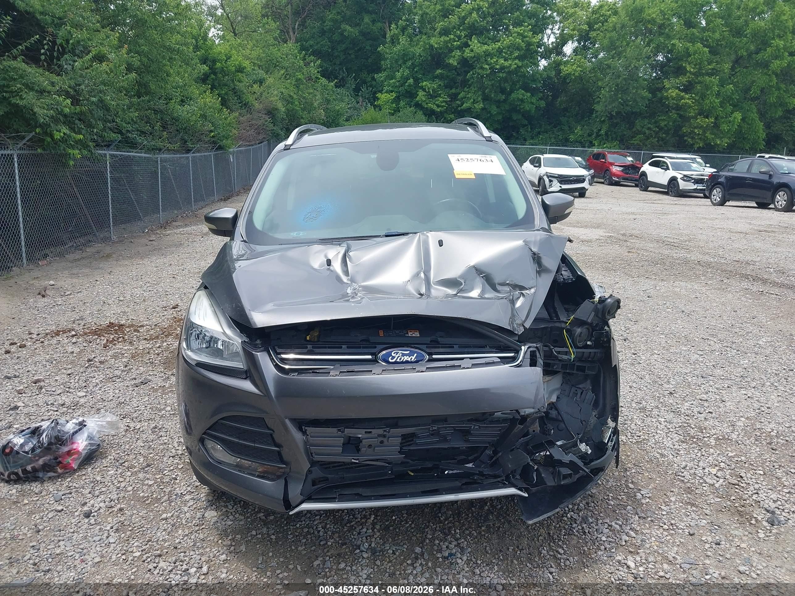 2014 Ford Escape Titanium Black vin: 1FMCU9J9XEUD07528