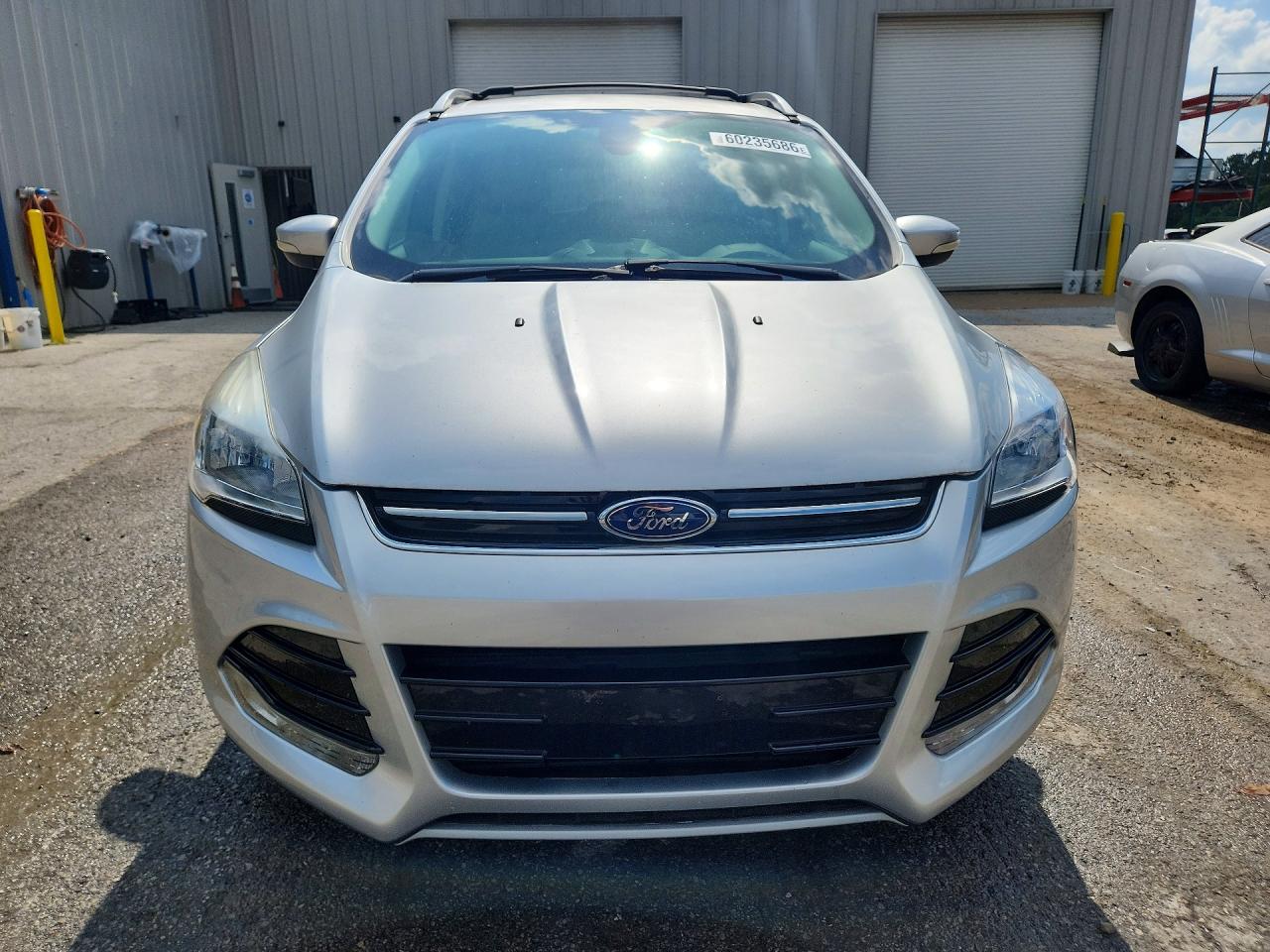 2014 Ford Escape Titanium Silver vin: 1FMCU9J9XEUD17167