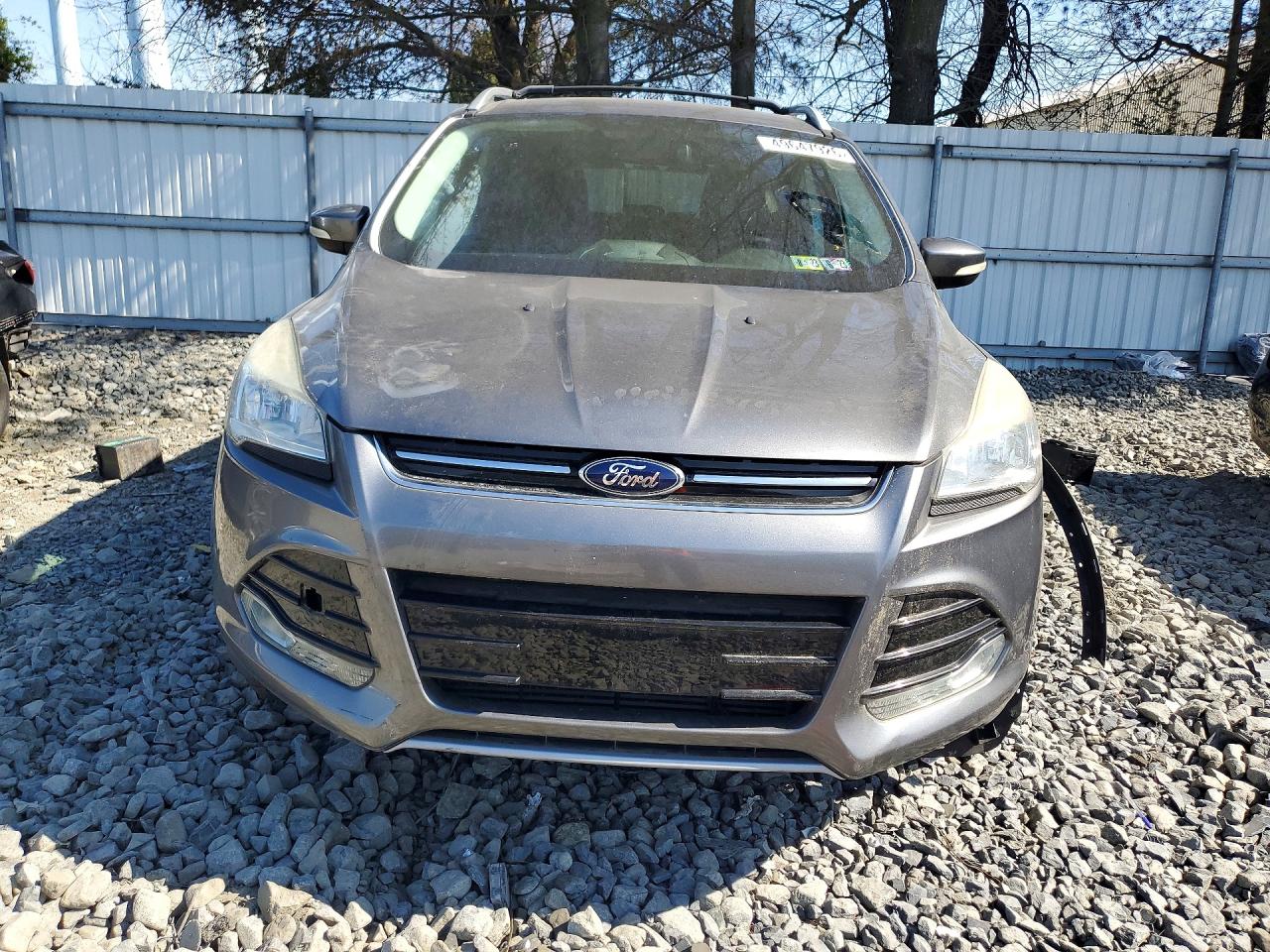 2014 Ford Escape Titanium Gray vin: 1FMCU9J9XEUD62500