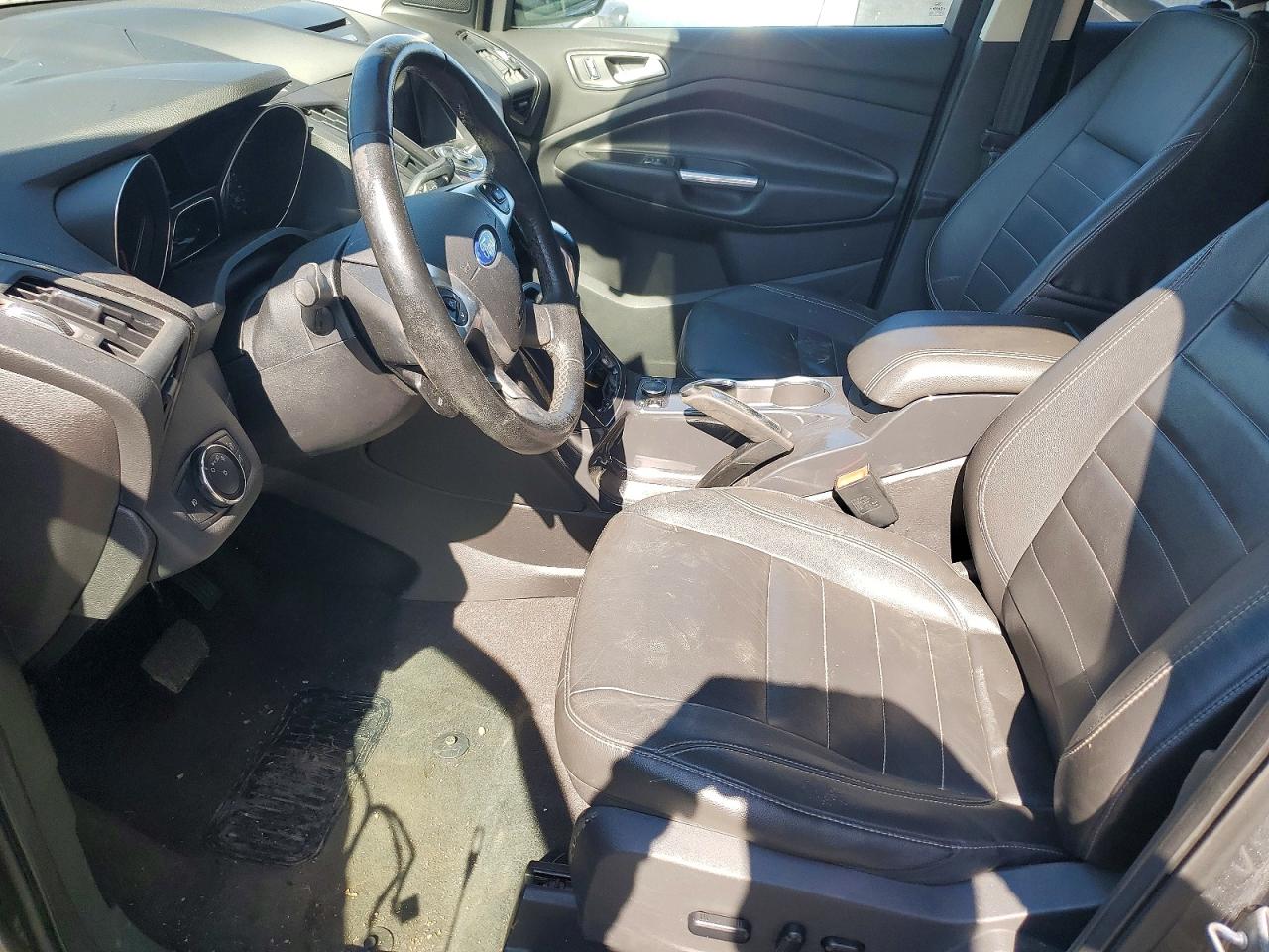 2014 Ford Escape Titanium Gray vin: 1FMCU9J9XEUD62500