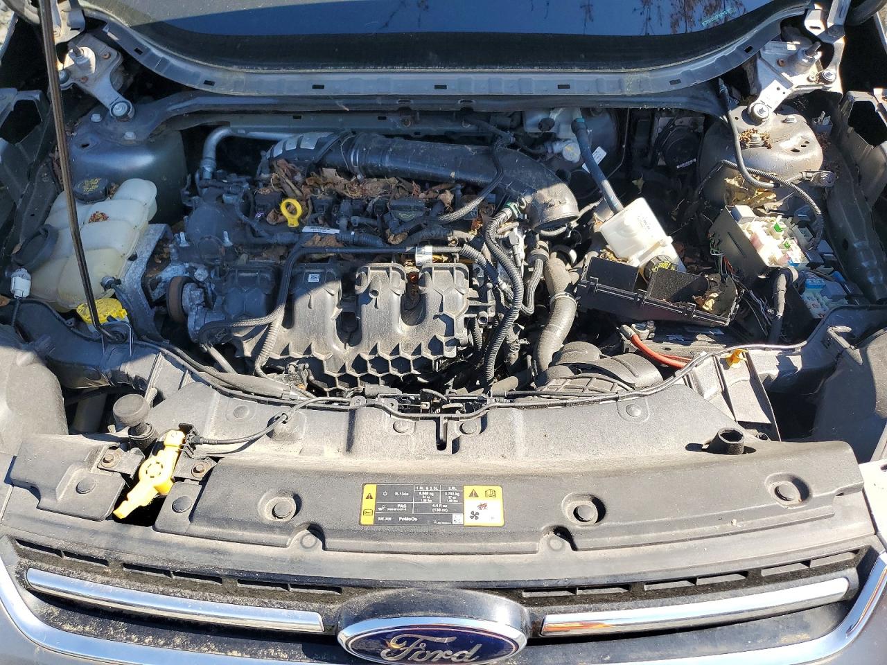 2014 Ford Escape Titanium Gray vin: 1FMCU9J9XEUD62500