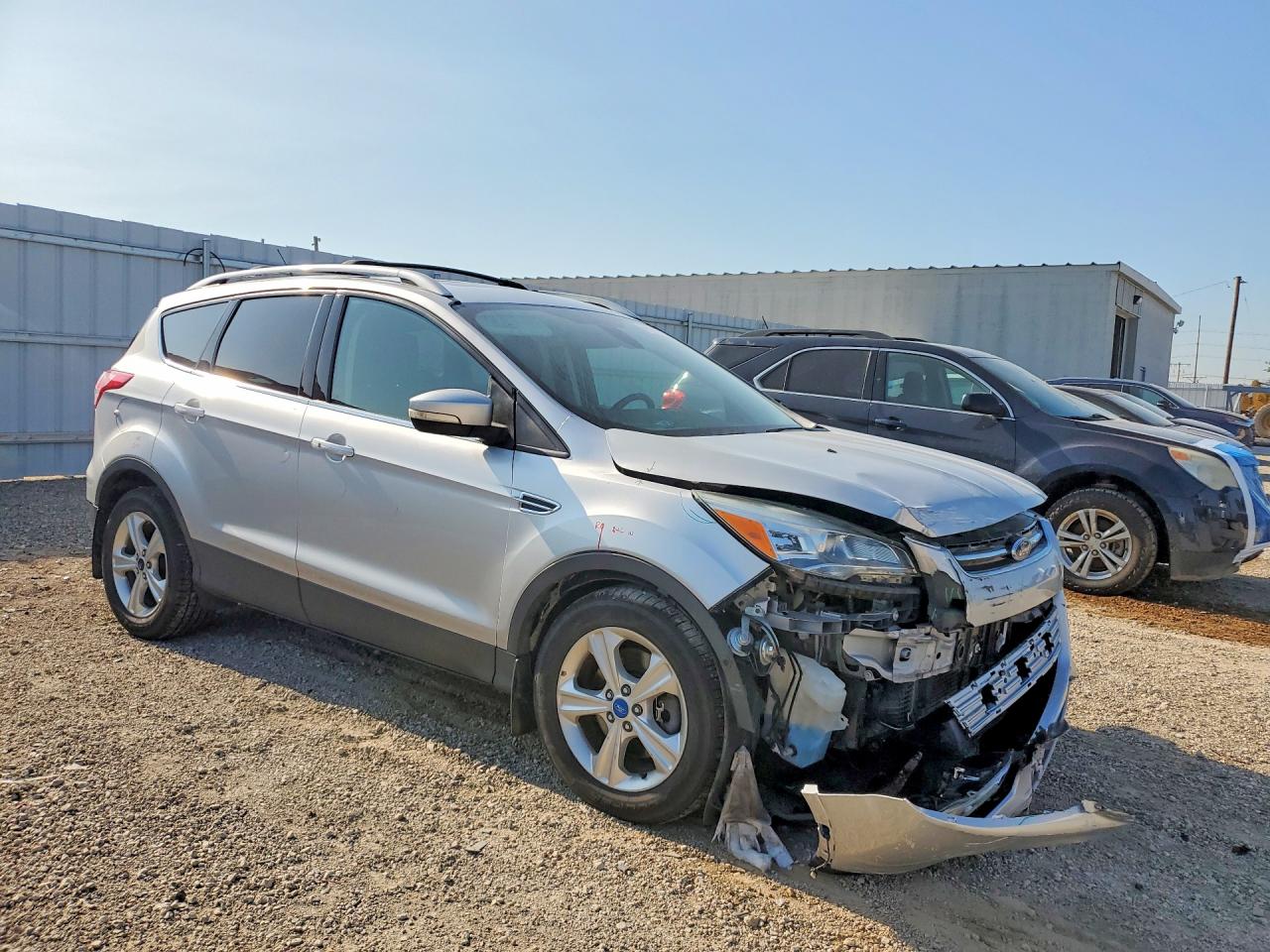 2015 Ford Escape Titanium Silver vin: 1FMCU9J9XFUB23305