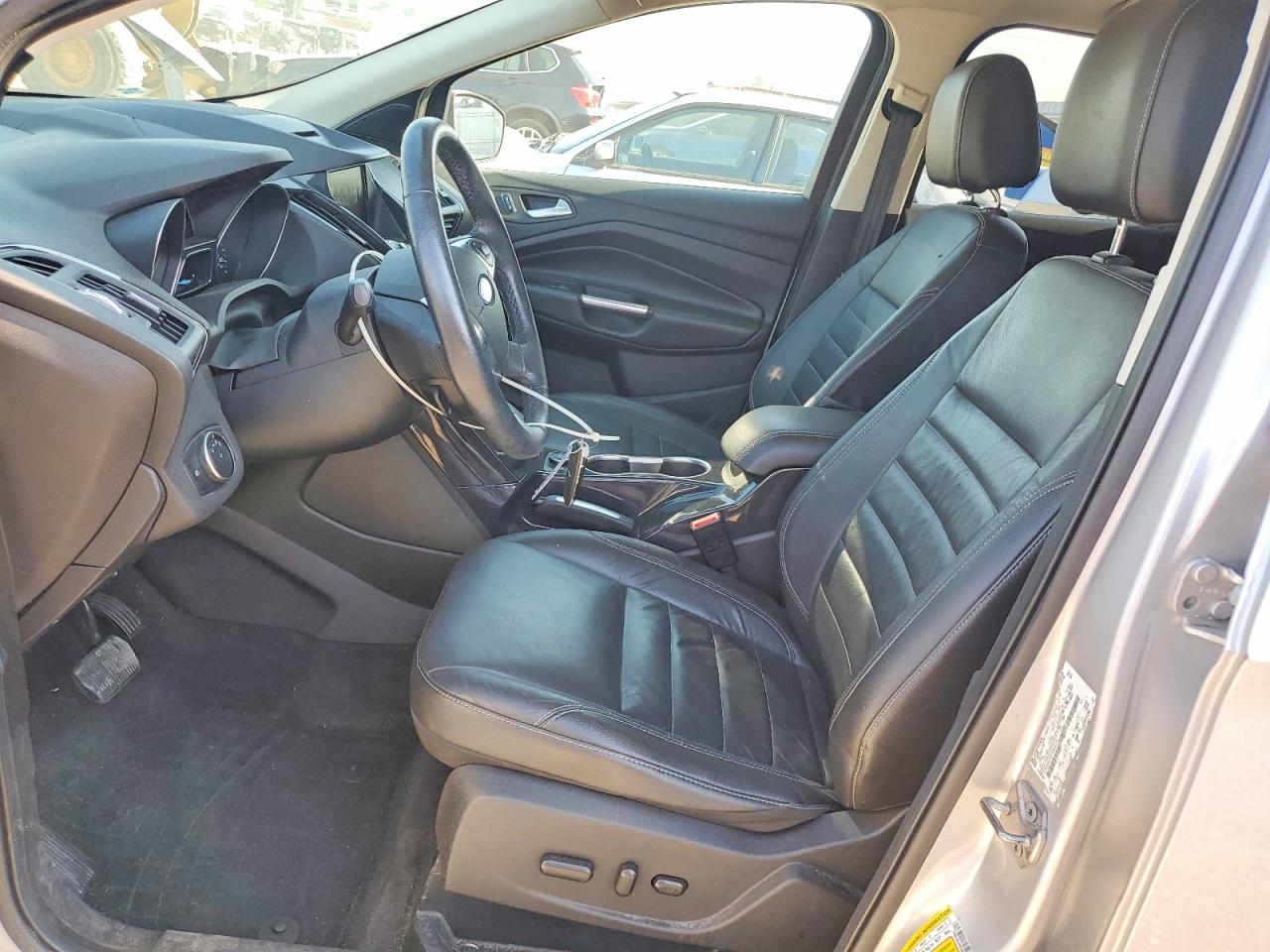 2015 Ford Escape Titanium Silver vin: 1FMCU9J9XFUB23305