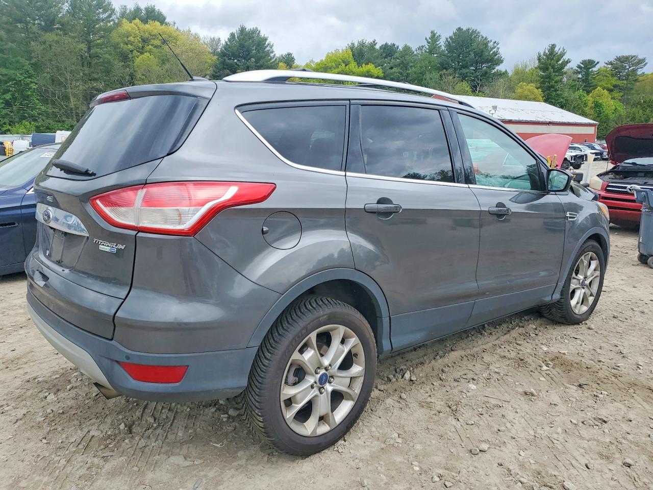 2015 Ford Escape Titanium Gray vin: 1FMCU9J9XFUB44607