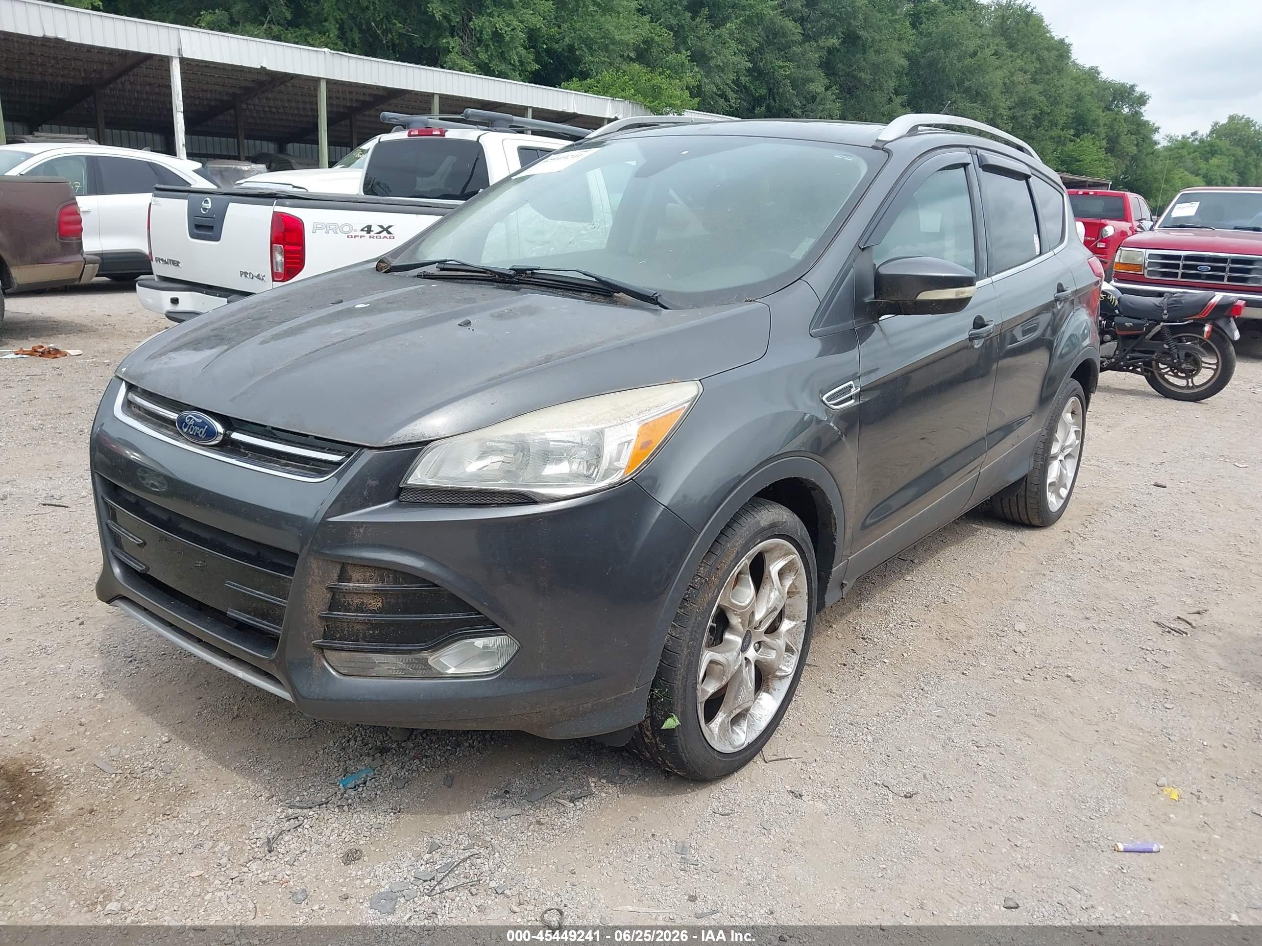 2015 Ford Escape Titanium Gray vin: 1FMCU9J9XFUB93936