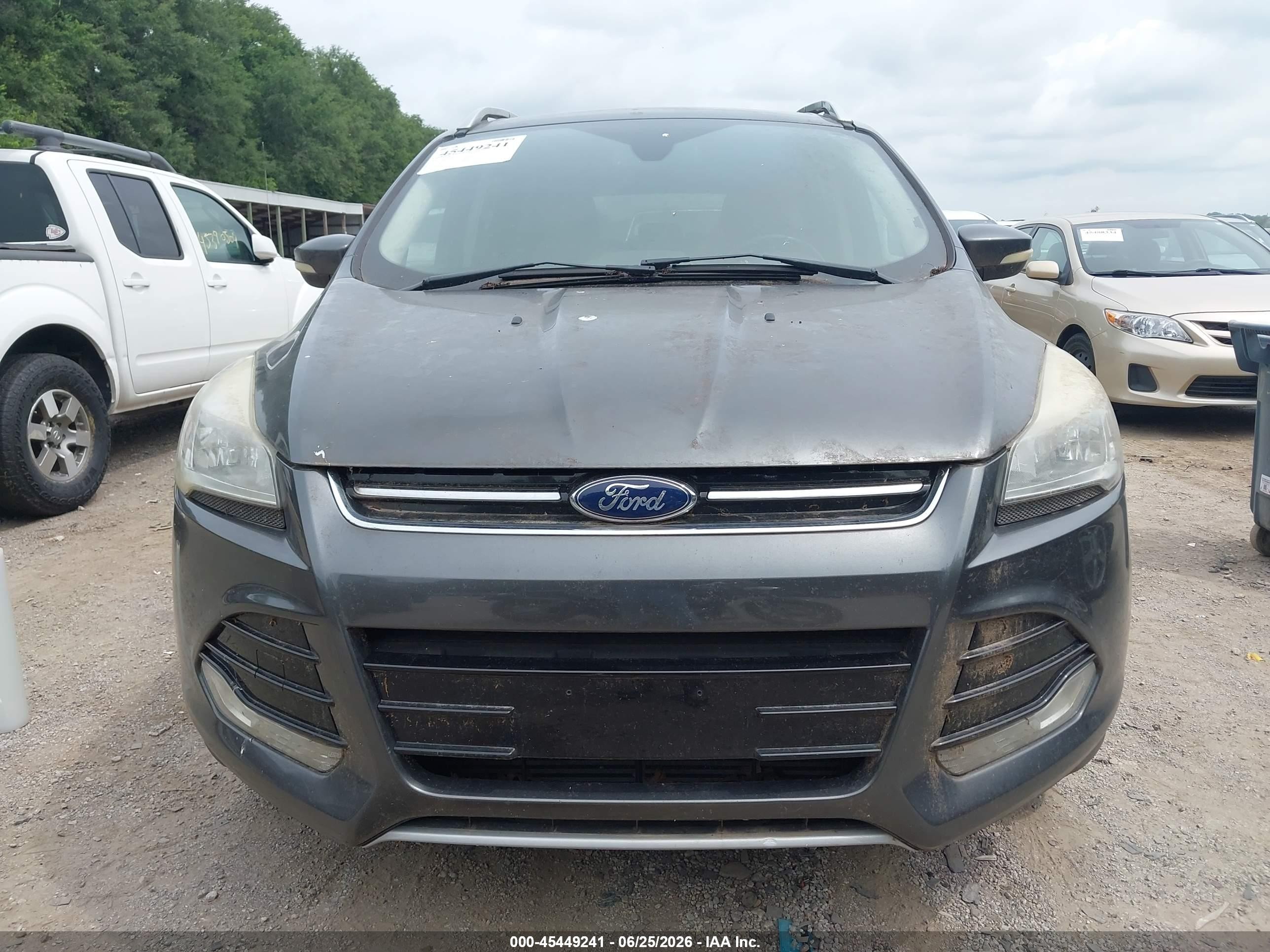 2015 Ford Escape Titanium Gray vin: 1FMCU9J9XFUB93936