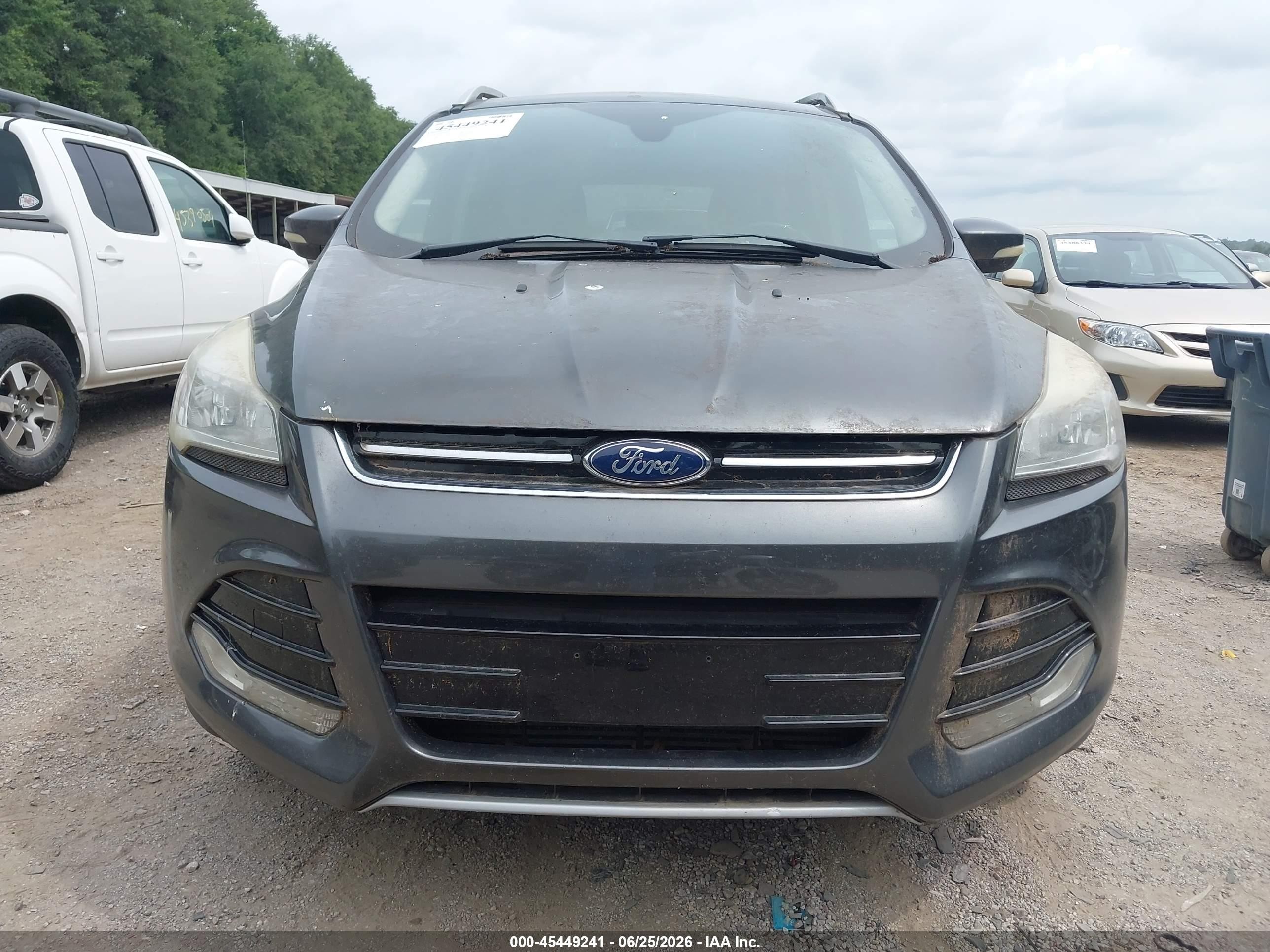 2015 Ford Escape Titanium Gray vin: 1FMCU9J9XFUB93936