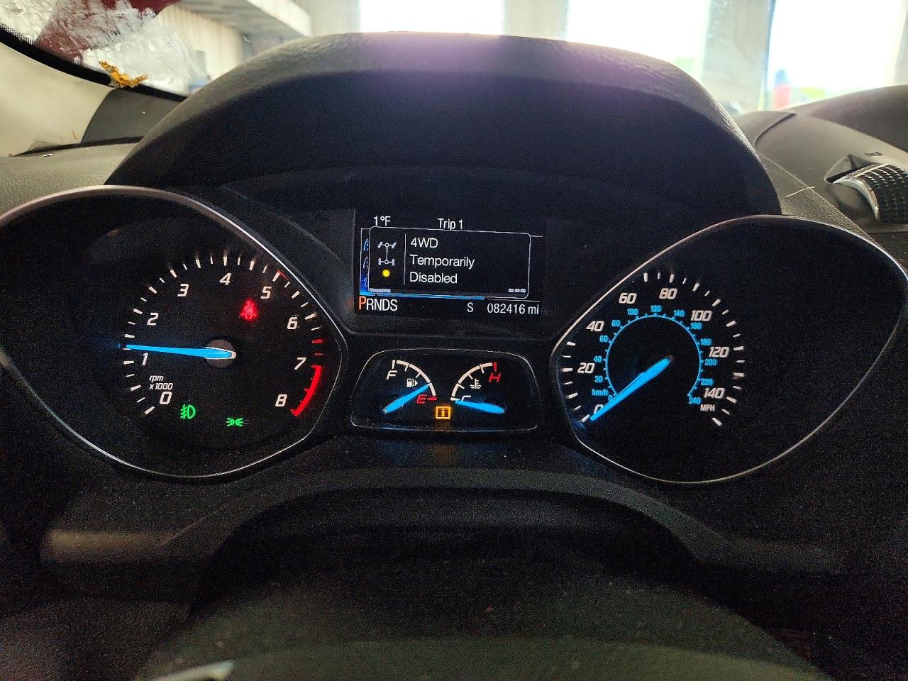 2015 Ford Escape Titanium Red vin: 1FMCU9J9XFUC42276
