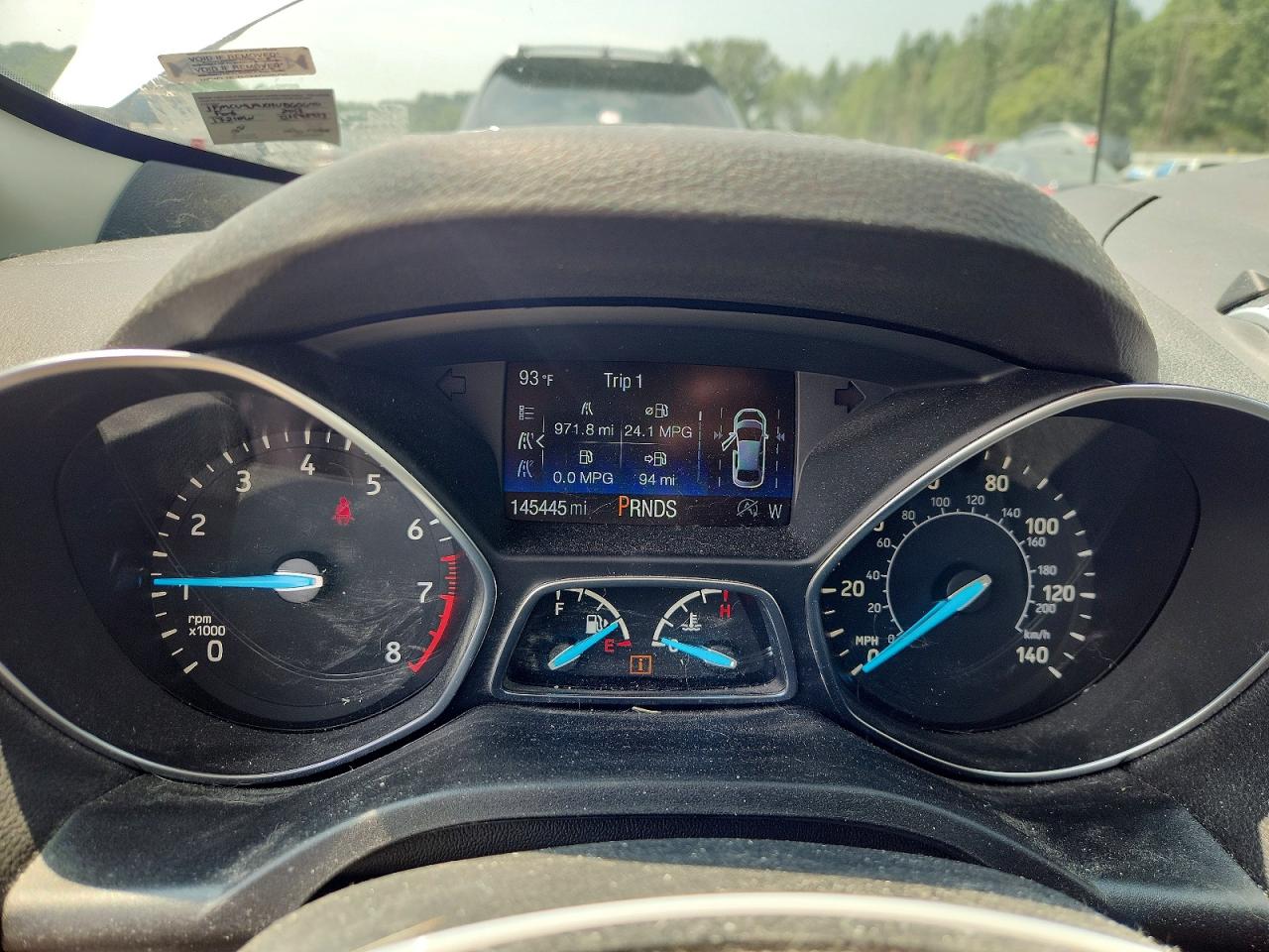 2017 Ford Escape Titanium Silver vin: 1FMCU9J9XHUD60640