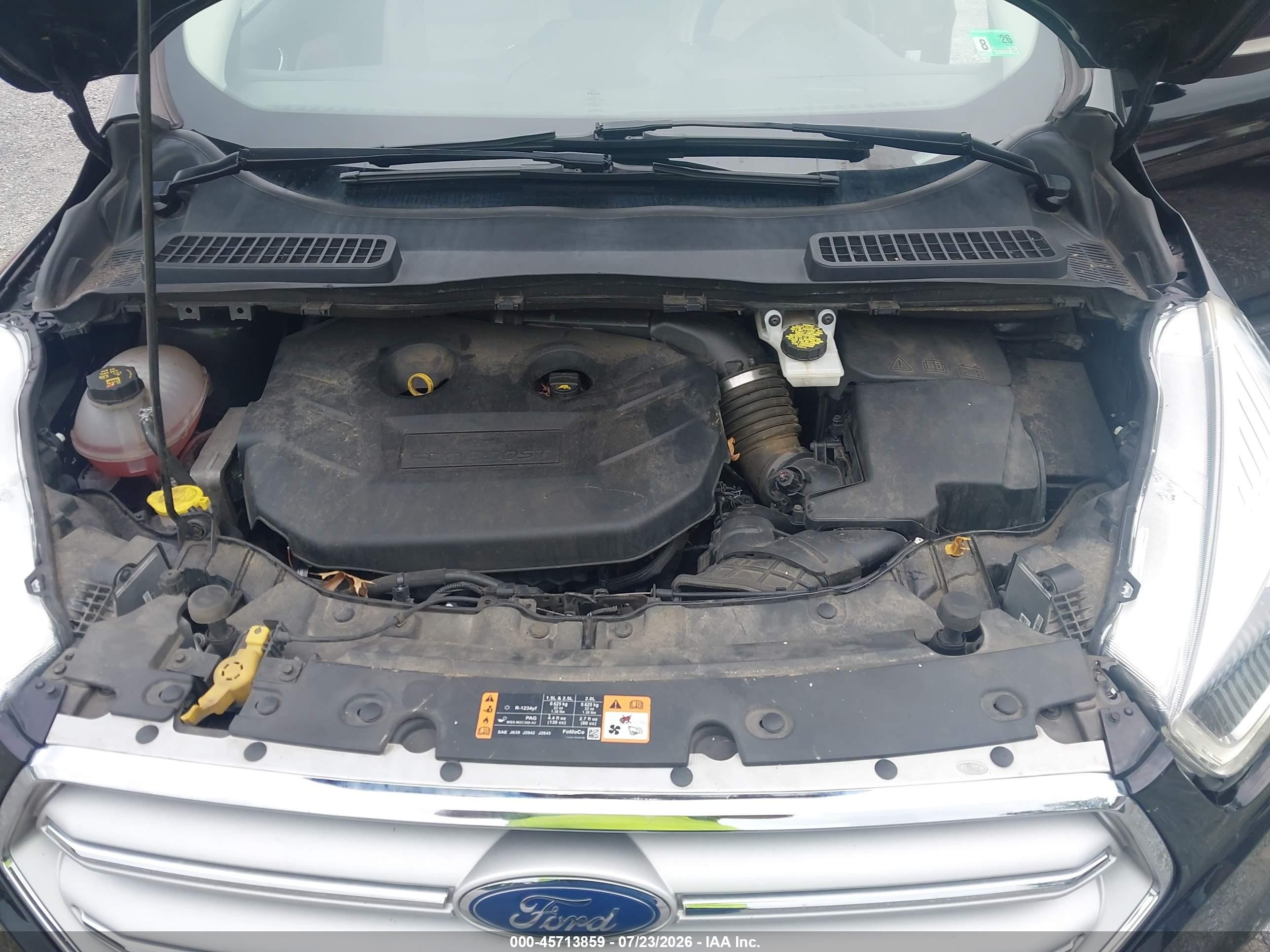 2019 Ford Escape Titanium Black vin: 1FMCU9J9XKUC21115