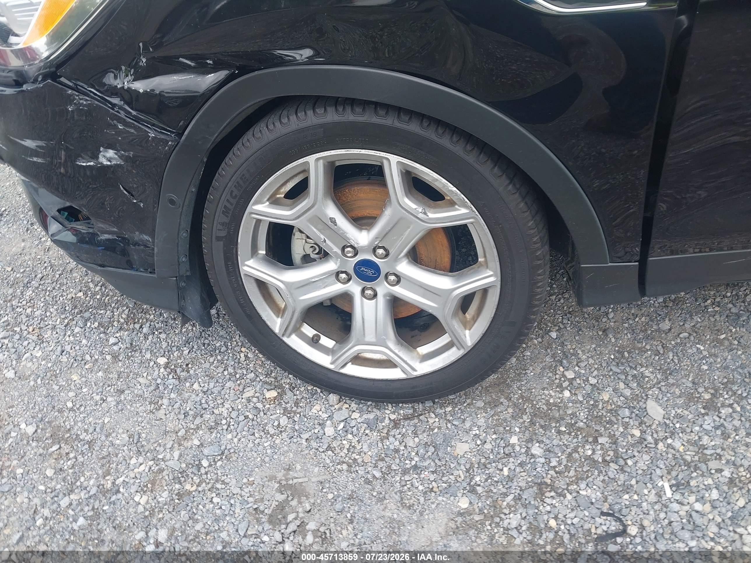 2019 Ford Escape Titanium Black vin: 1FMCU9J9XKUC21115